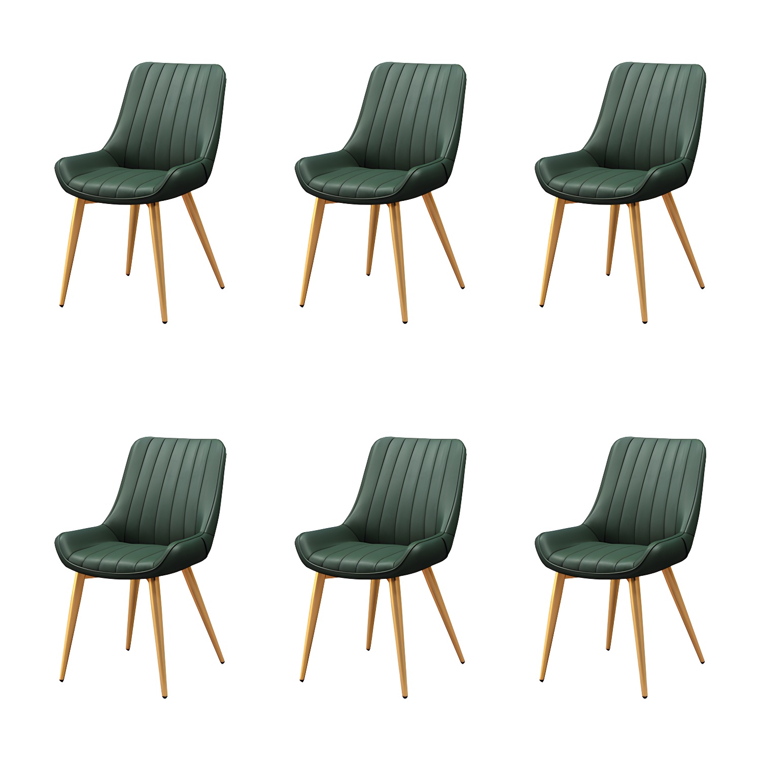 Faux Leather Dining Side Chair | Ormau - image 56
