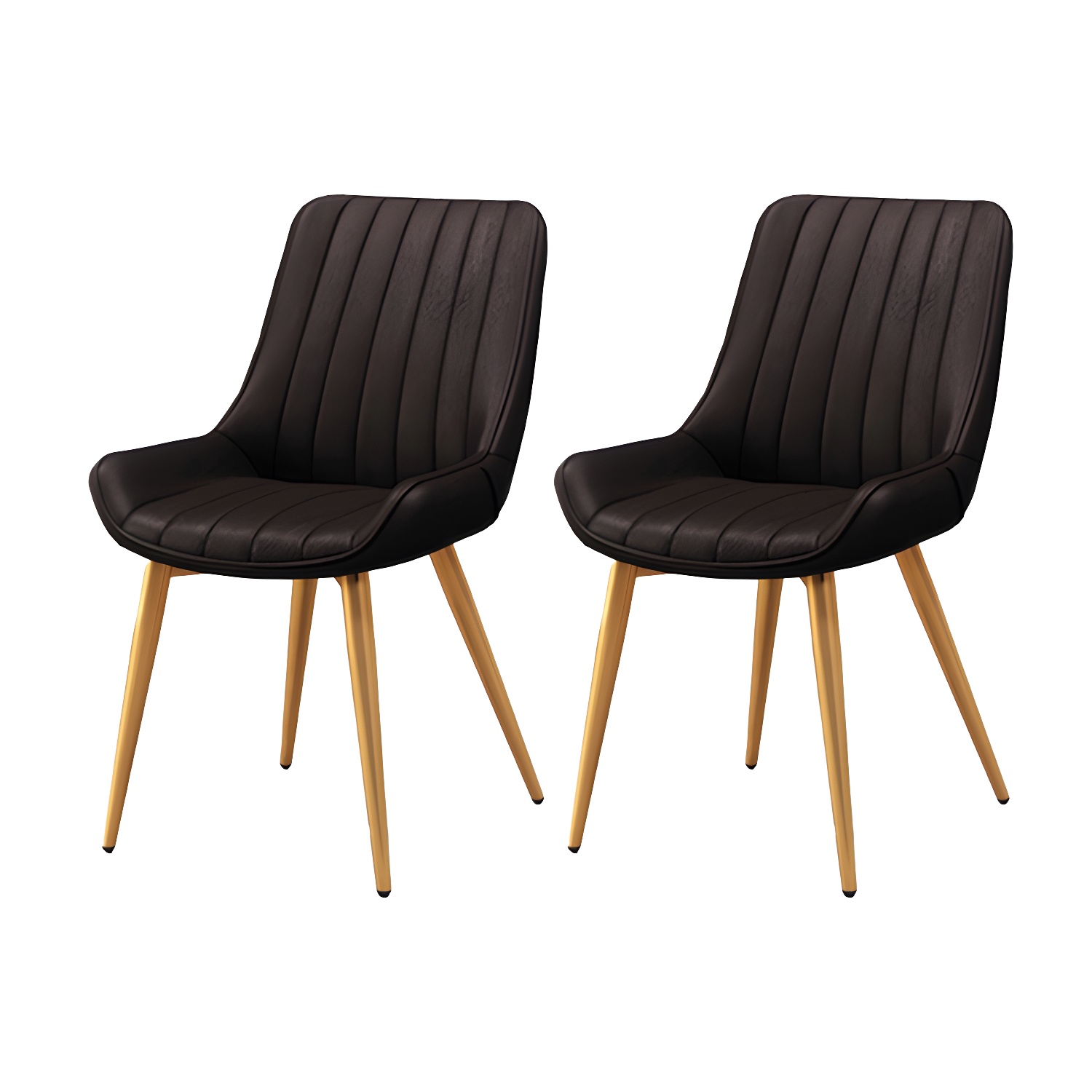 Faux Leather Dining Side Chair | Ormau - image 25