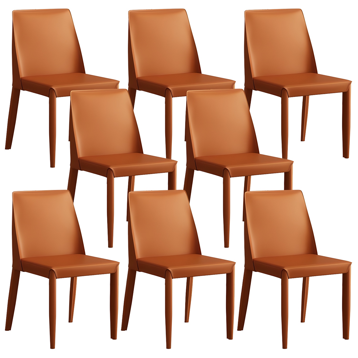 Modern Leather Dining Chair | Ormau - image 56