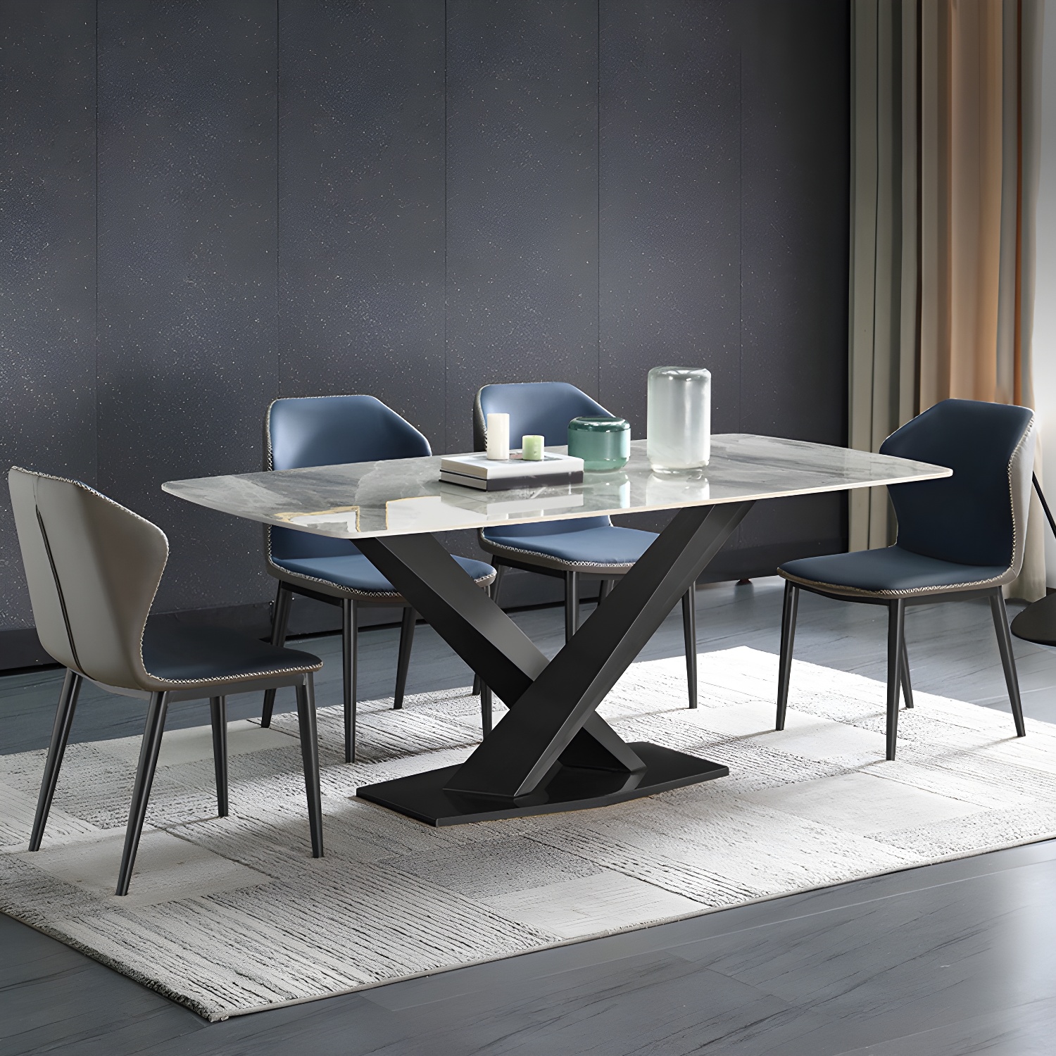 Modern Sintered Stone Dining Set | Ormau - image 3
