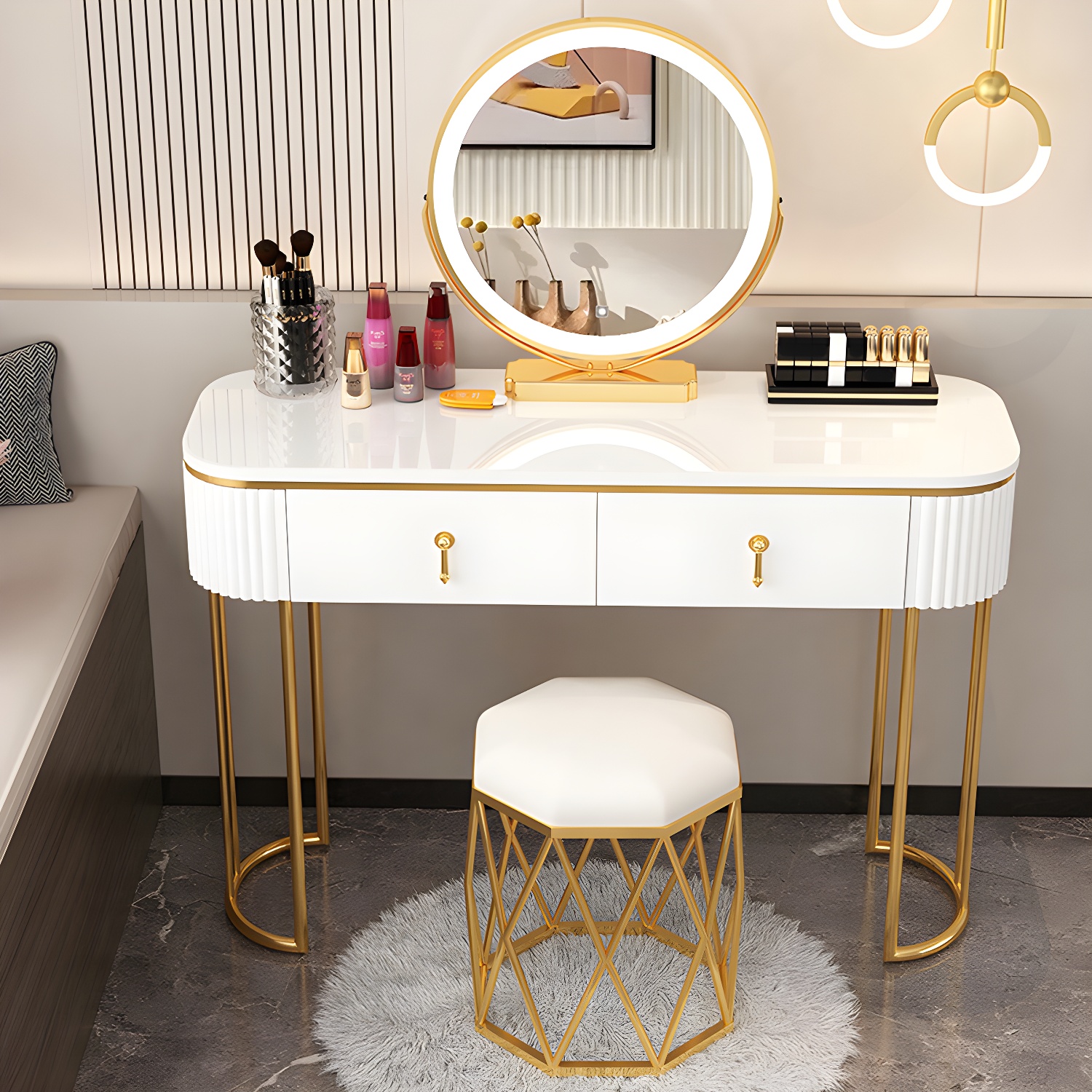 Lighted Mirror Vanity | Ormau - image 31