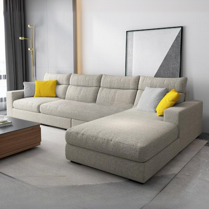 L-Shape Pillow Back Sofa | Ormau - image 19
