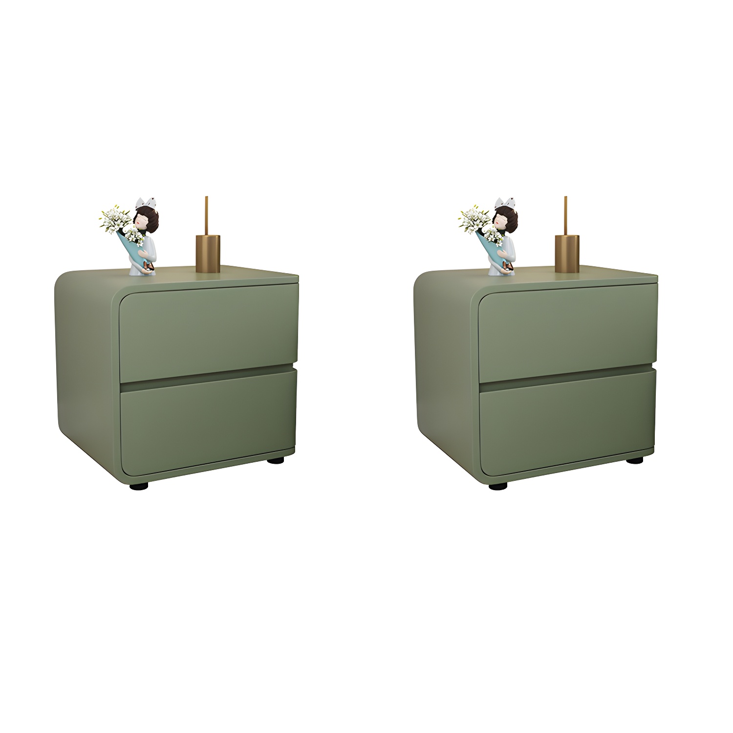 Drawer Storage Nightstand | Ormau - image 27
