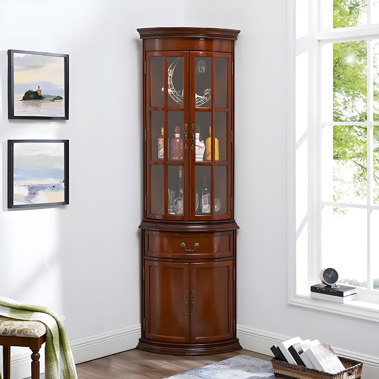 Corner Accent Cabinet | Ormau - image 12