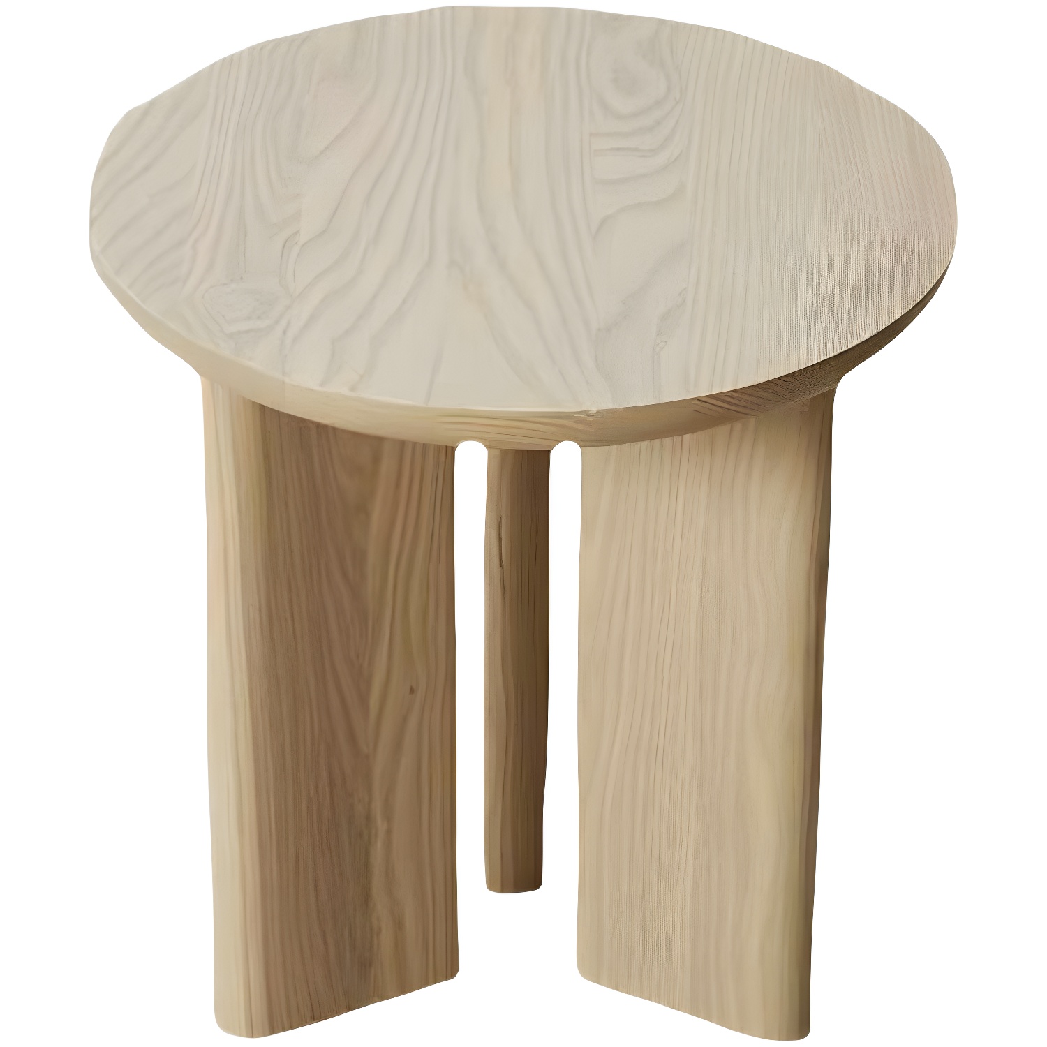 Round Wood Coffee Table | Ormau - image 5
