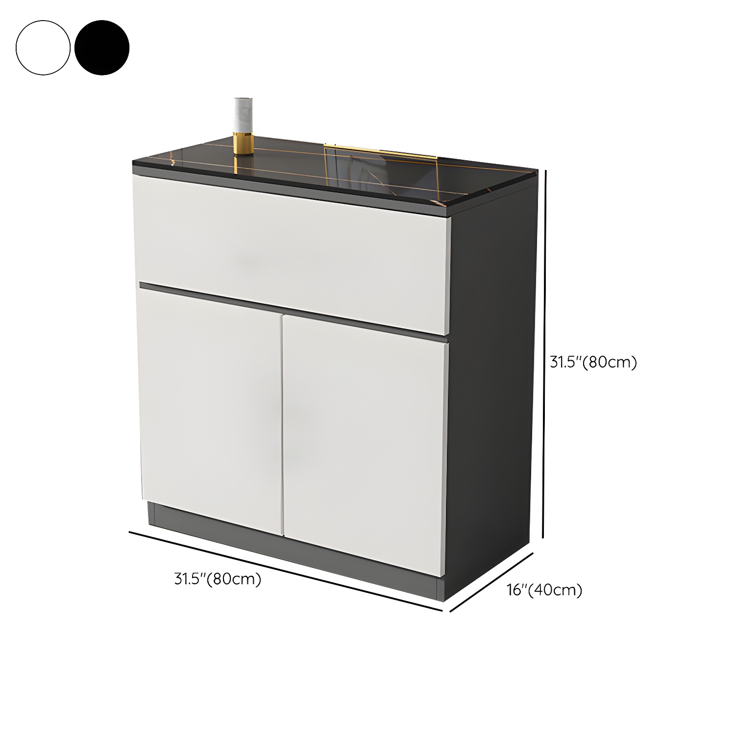 Stone Top Sideboard Cabinet | Ormau - image 8