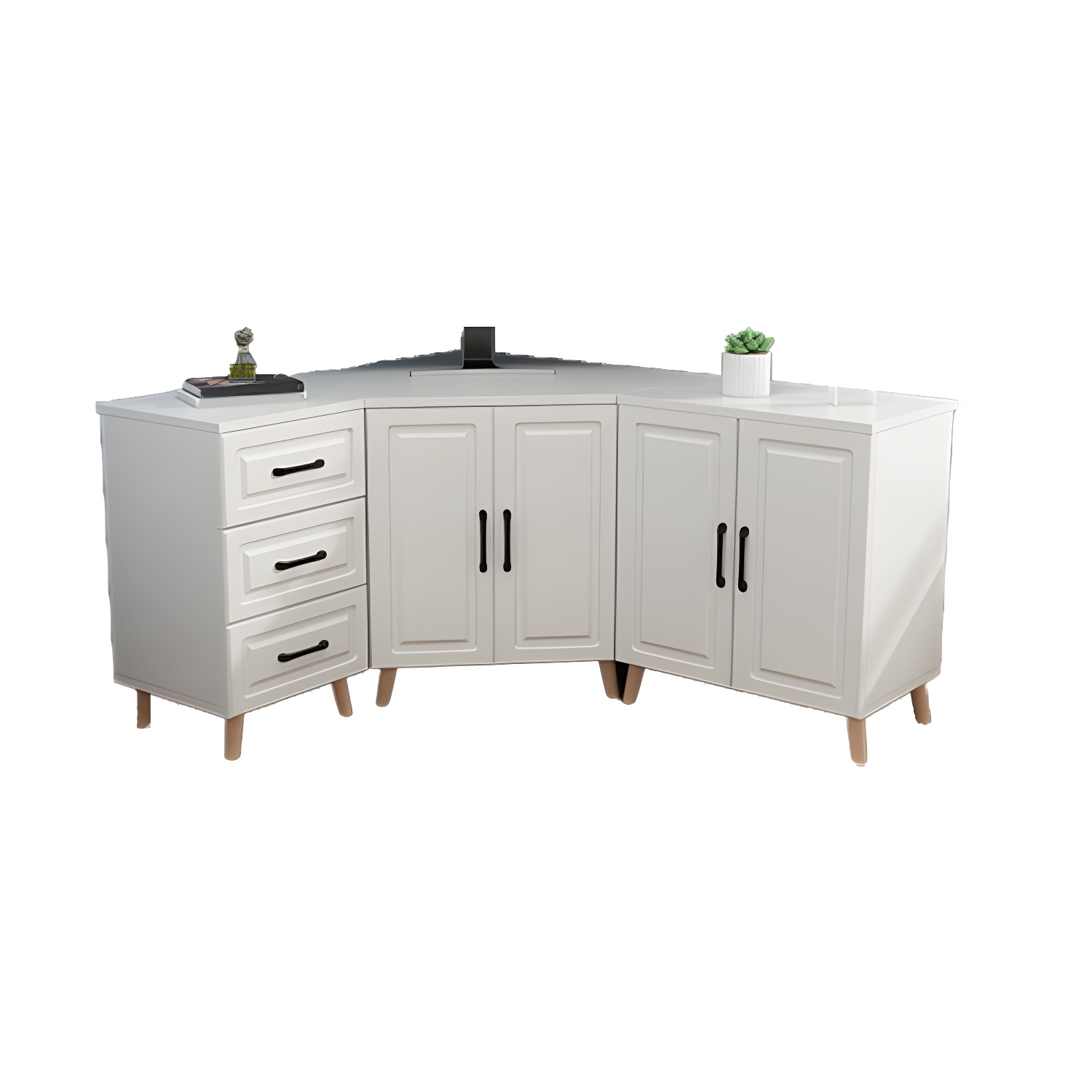 Bar Pulls Corner Cabinet | Ormau - image 11