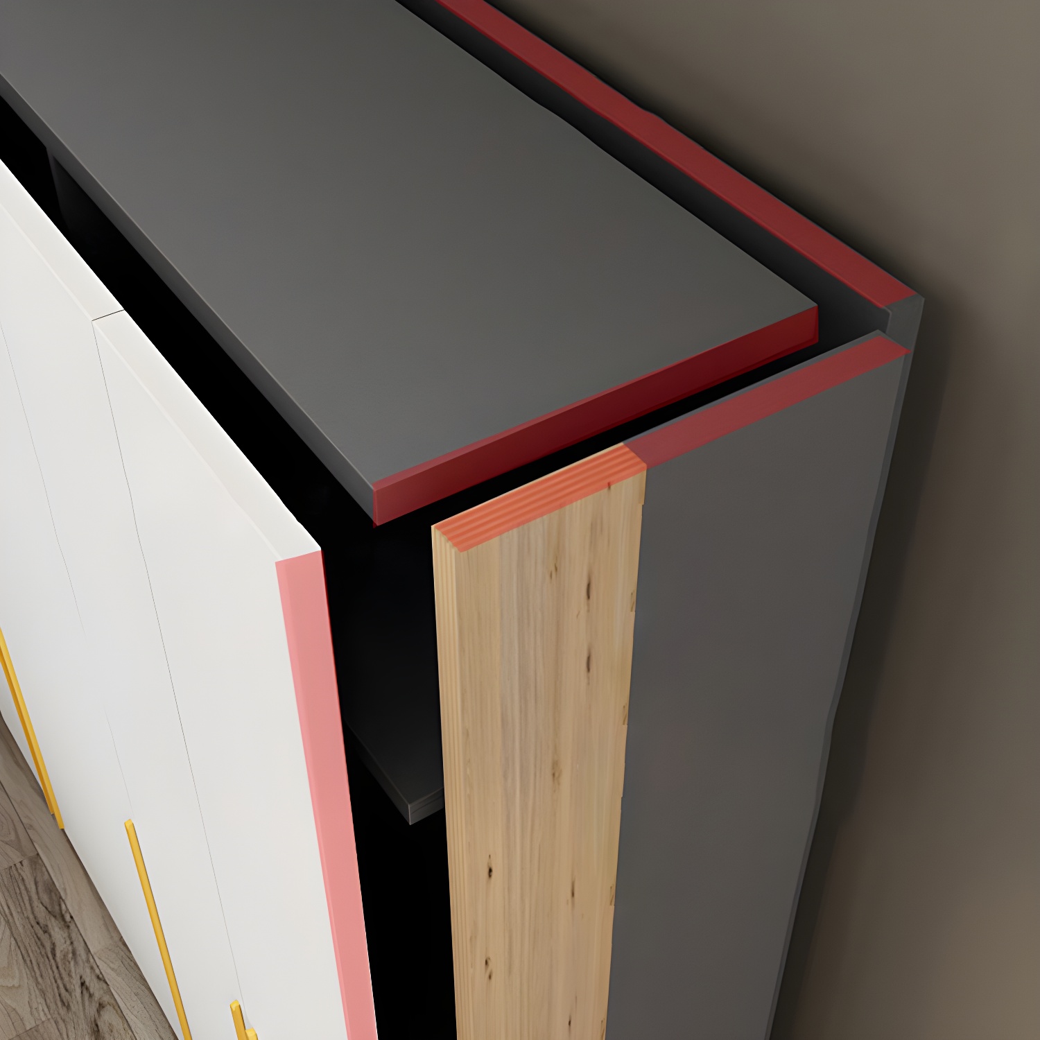 Color Block Armoire | Ormau - image 11