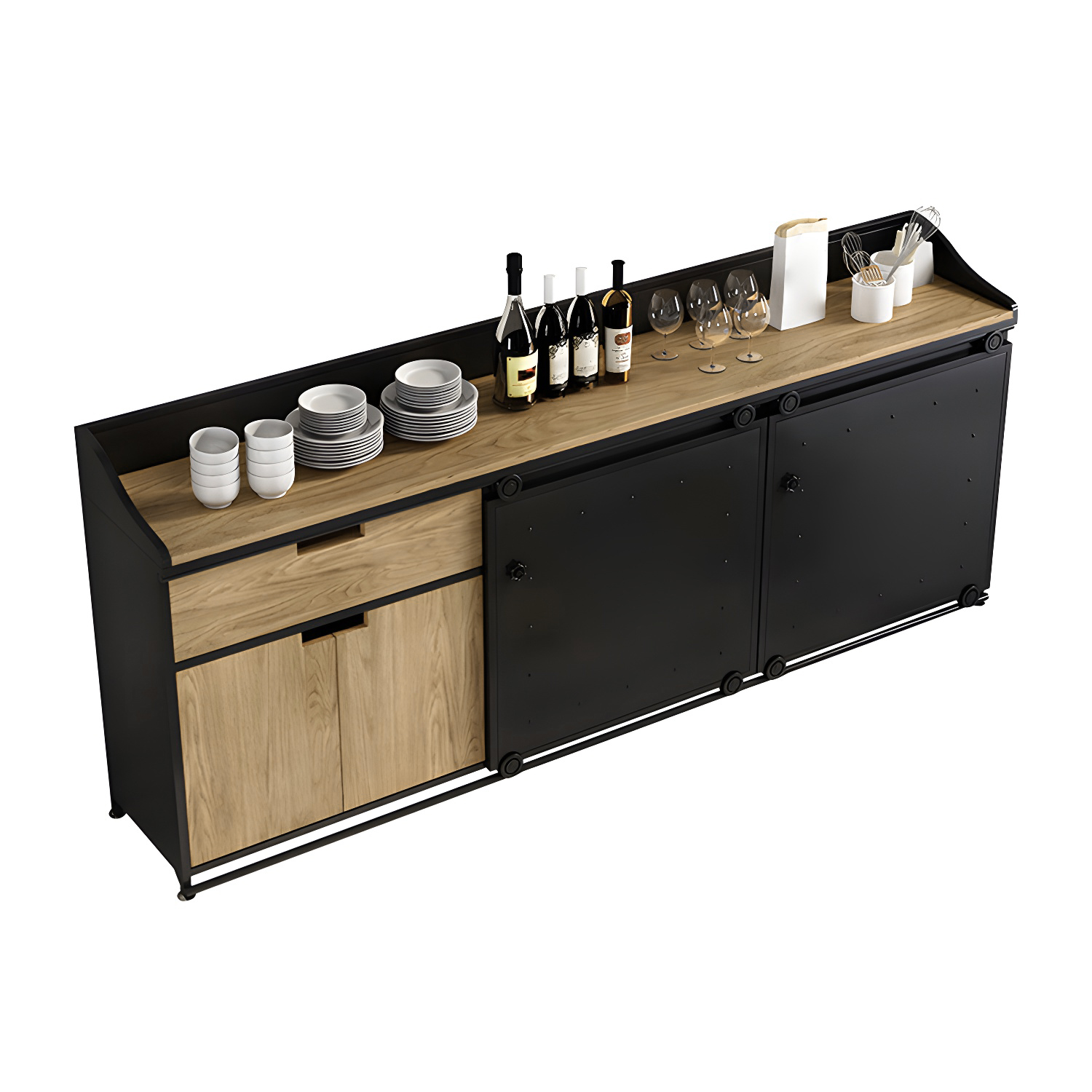 Metal & Wood Sideboard | Ormau - image 23