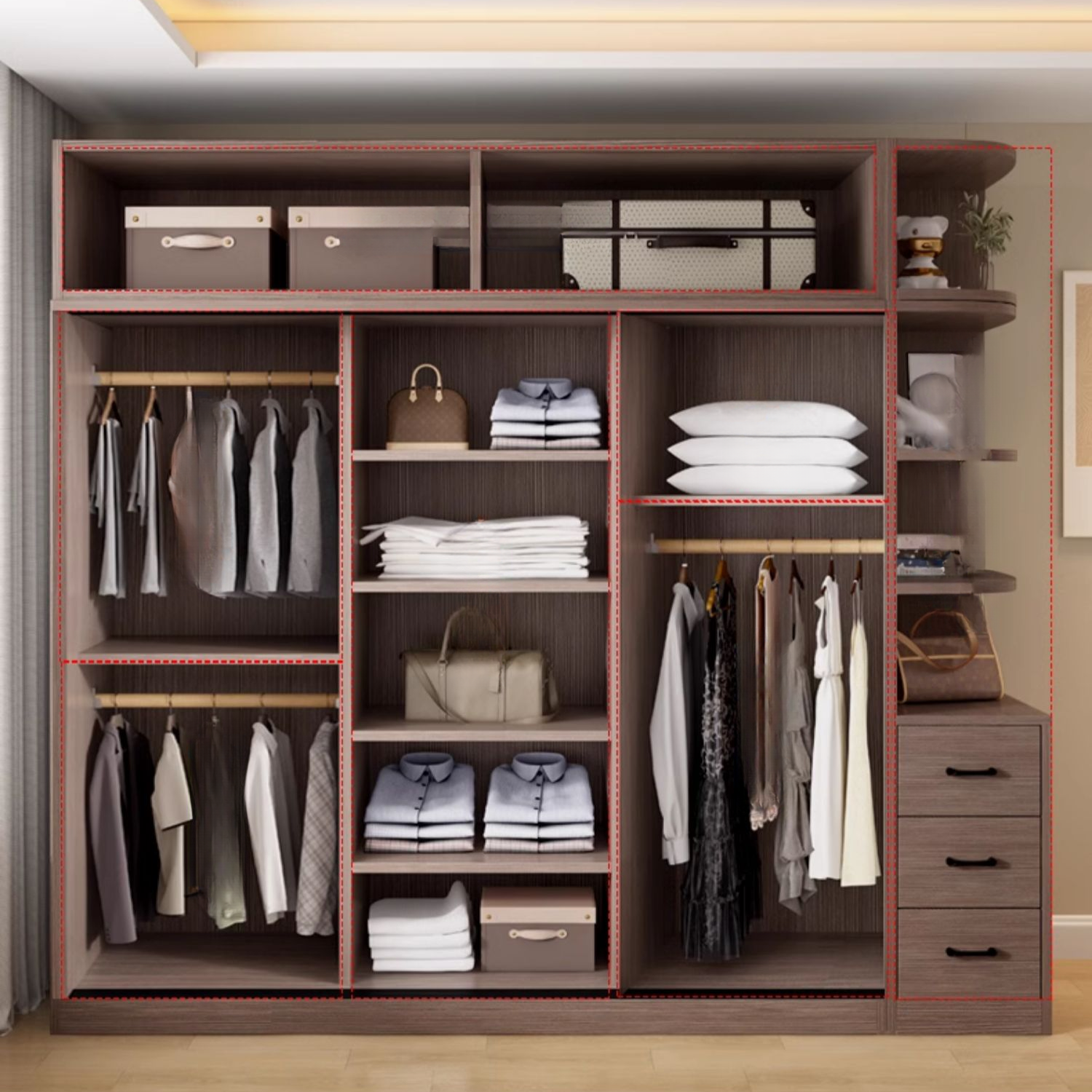 Modern Wardrobe Armoire | Ormau - image 2