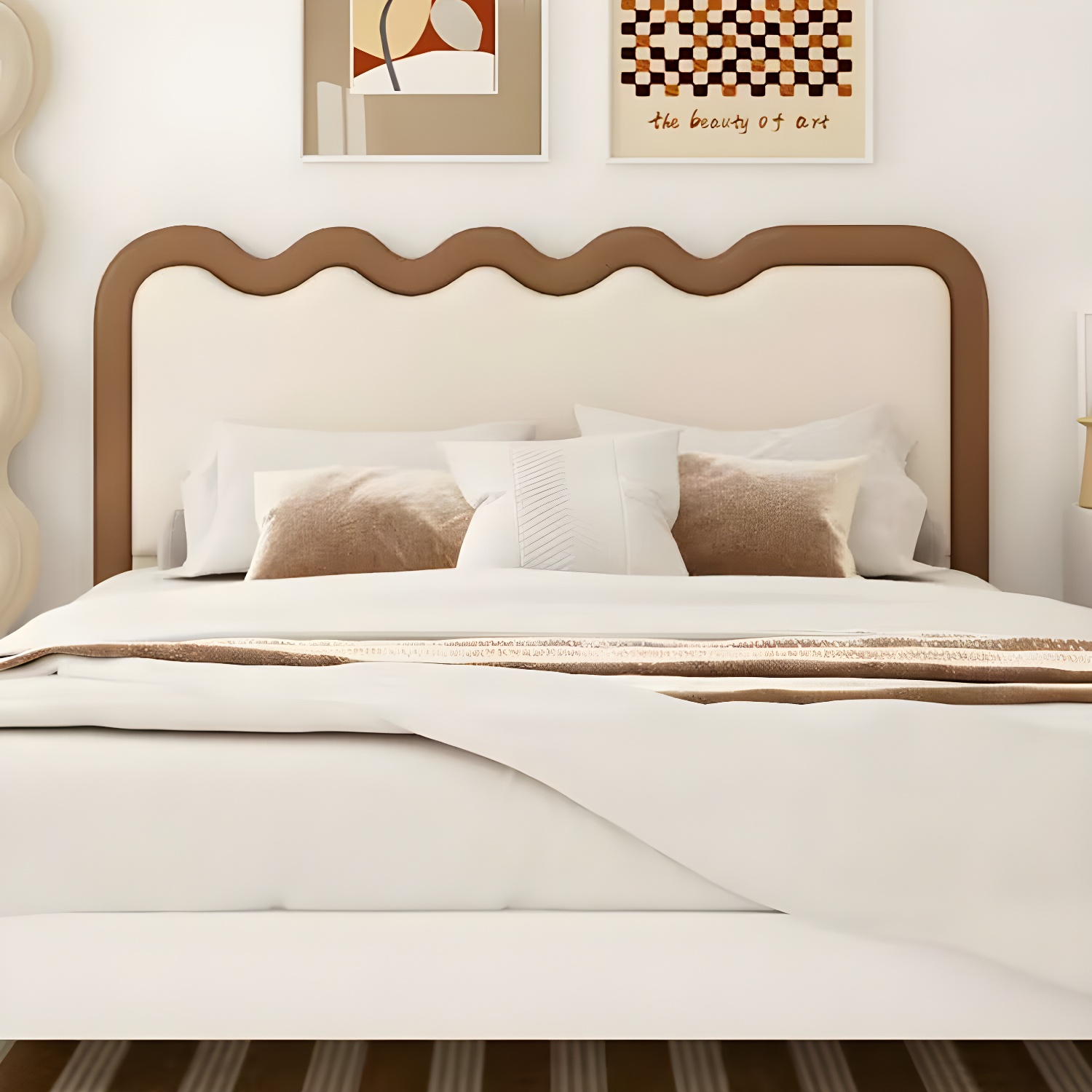 Upholstered Leather Headboard | Ormau - image 19