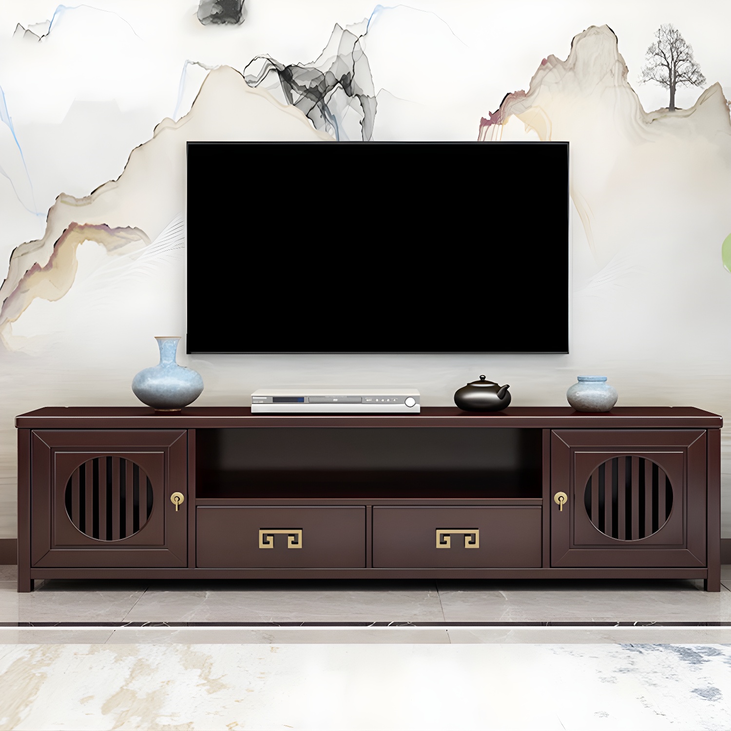 Solid Wood TV Stand | Ormau - image 4