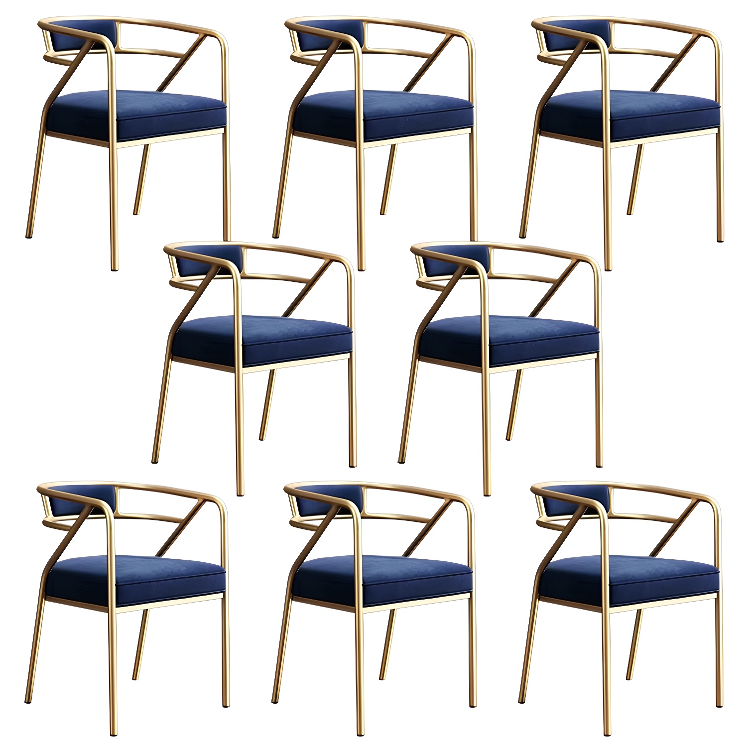 Glam Upholstered Arm Chair | Ormau - image 55