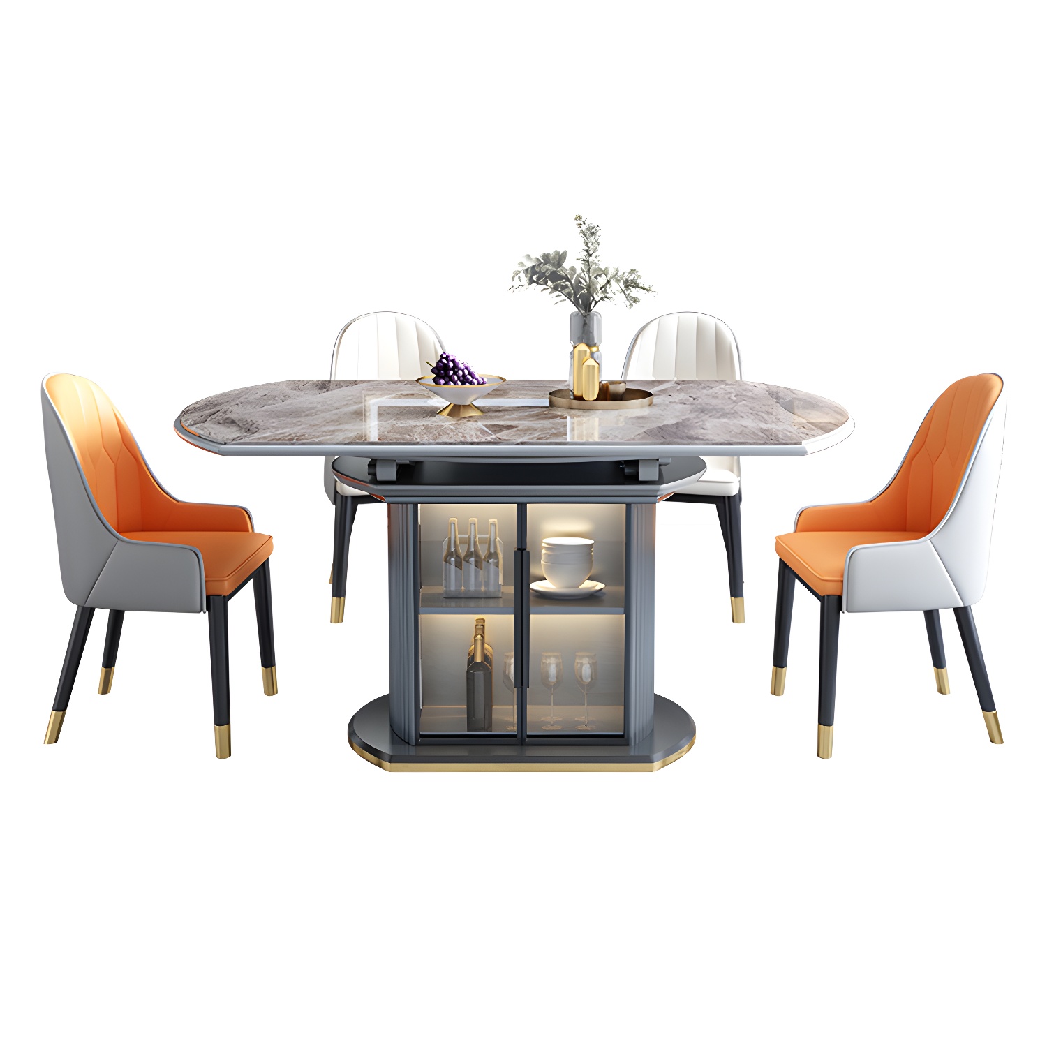 Slate & Gray Dining Set | Ormau - image 10