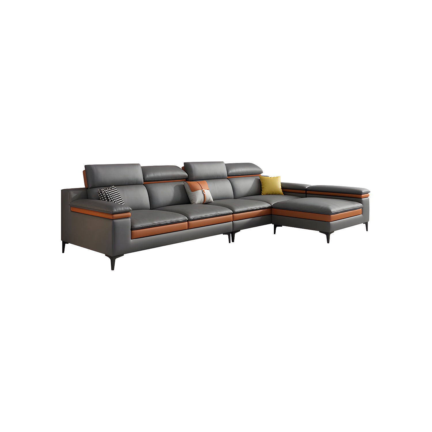 Modern Tech-Cloth Sectional | Ormau - image 19