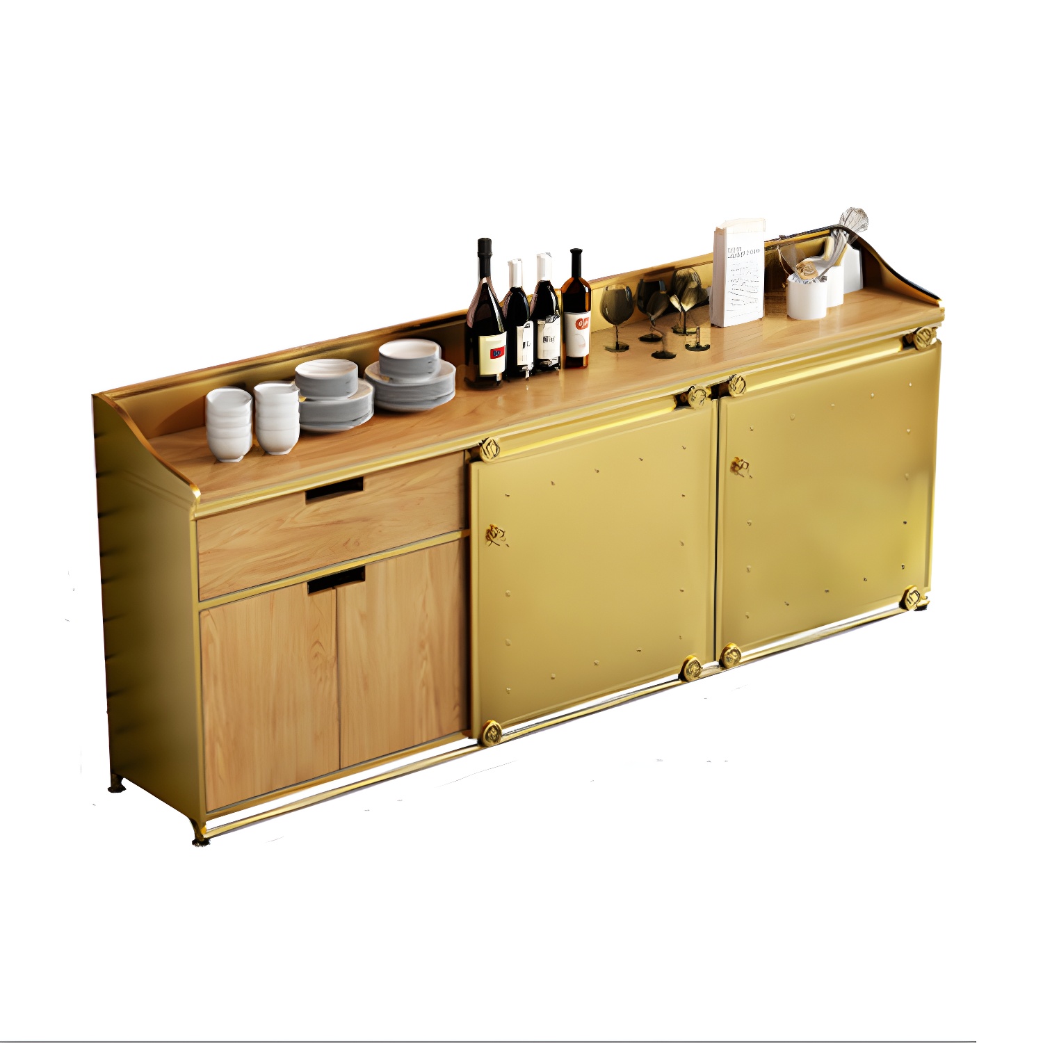 Metal & Wood Sideboard | Ormau - image 21
