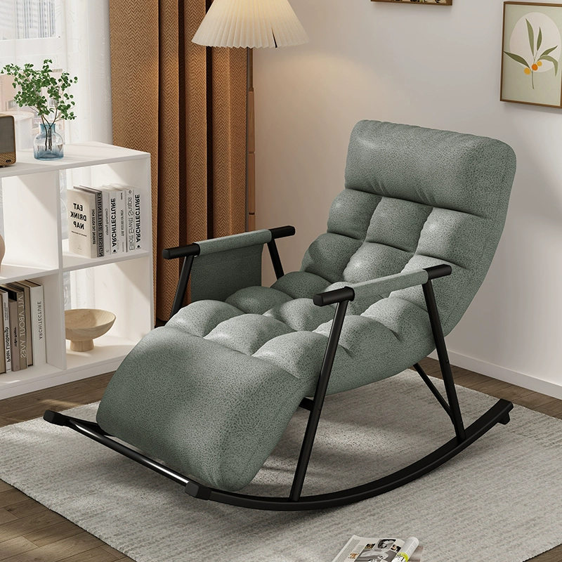 Chic Upholstered Rocking Chair | Ormau - image 35