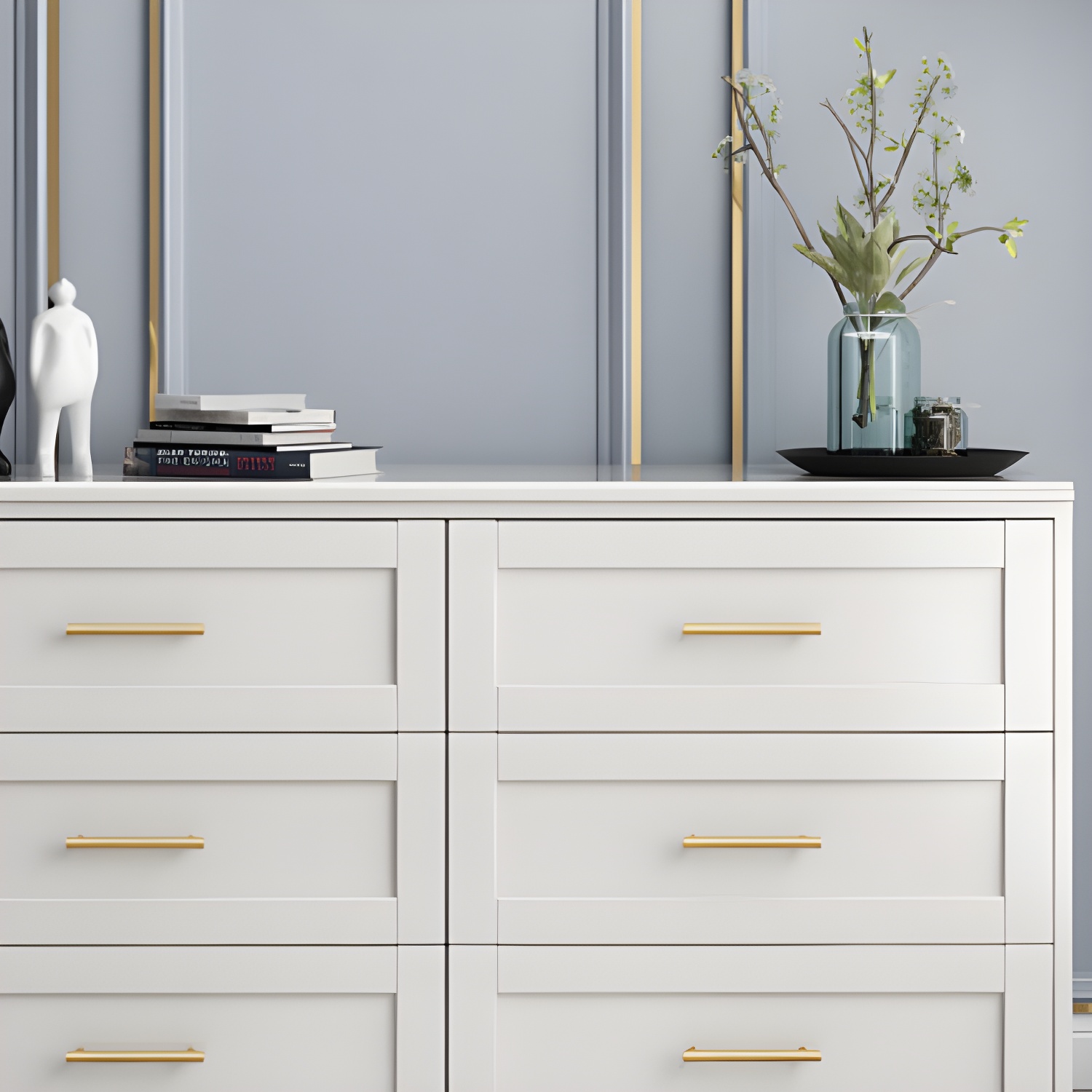 Glam White Storage Chest | Ormau - image 6