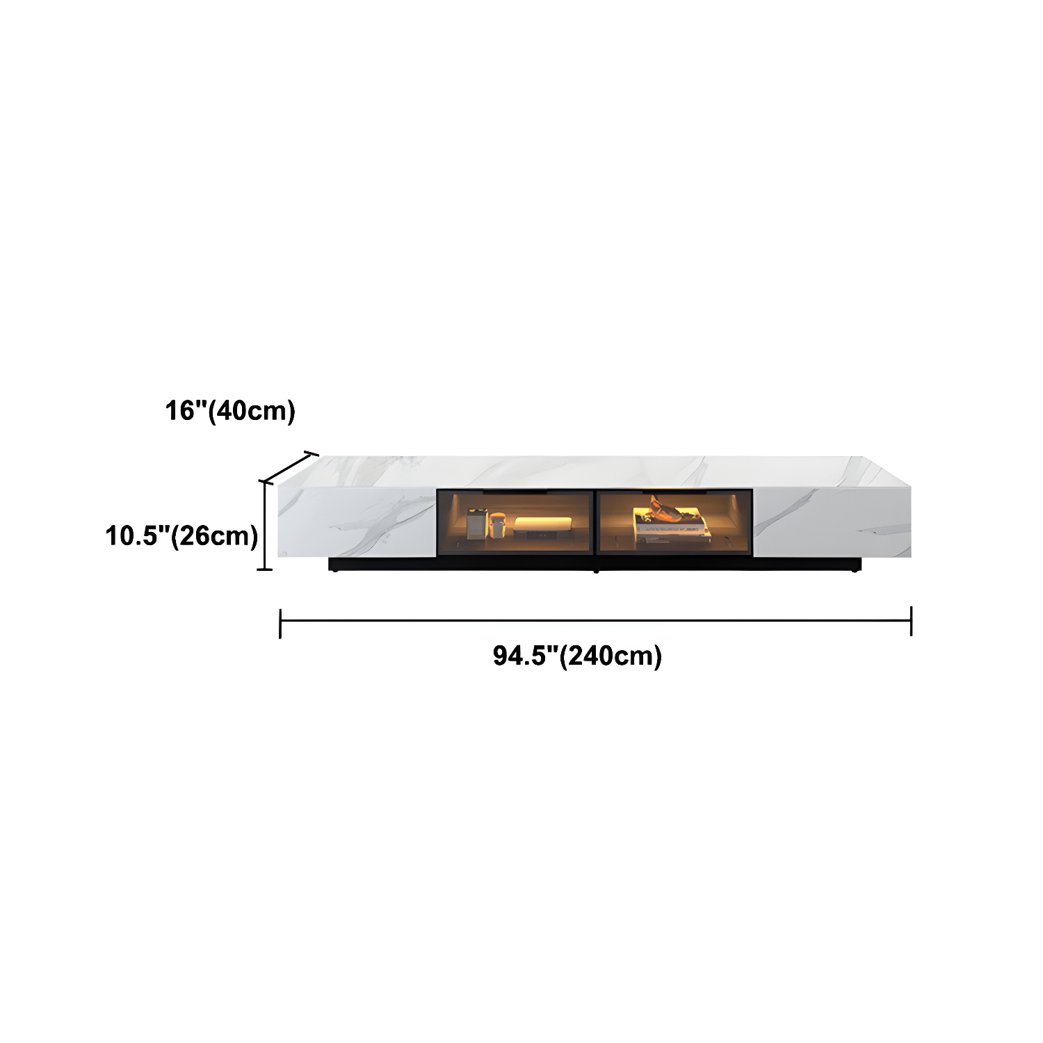 Modern Slate TV Stand | Ormau - image 12