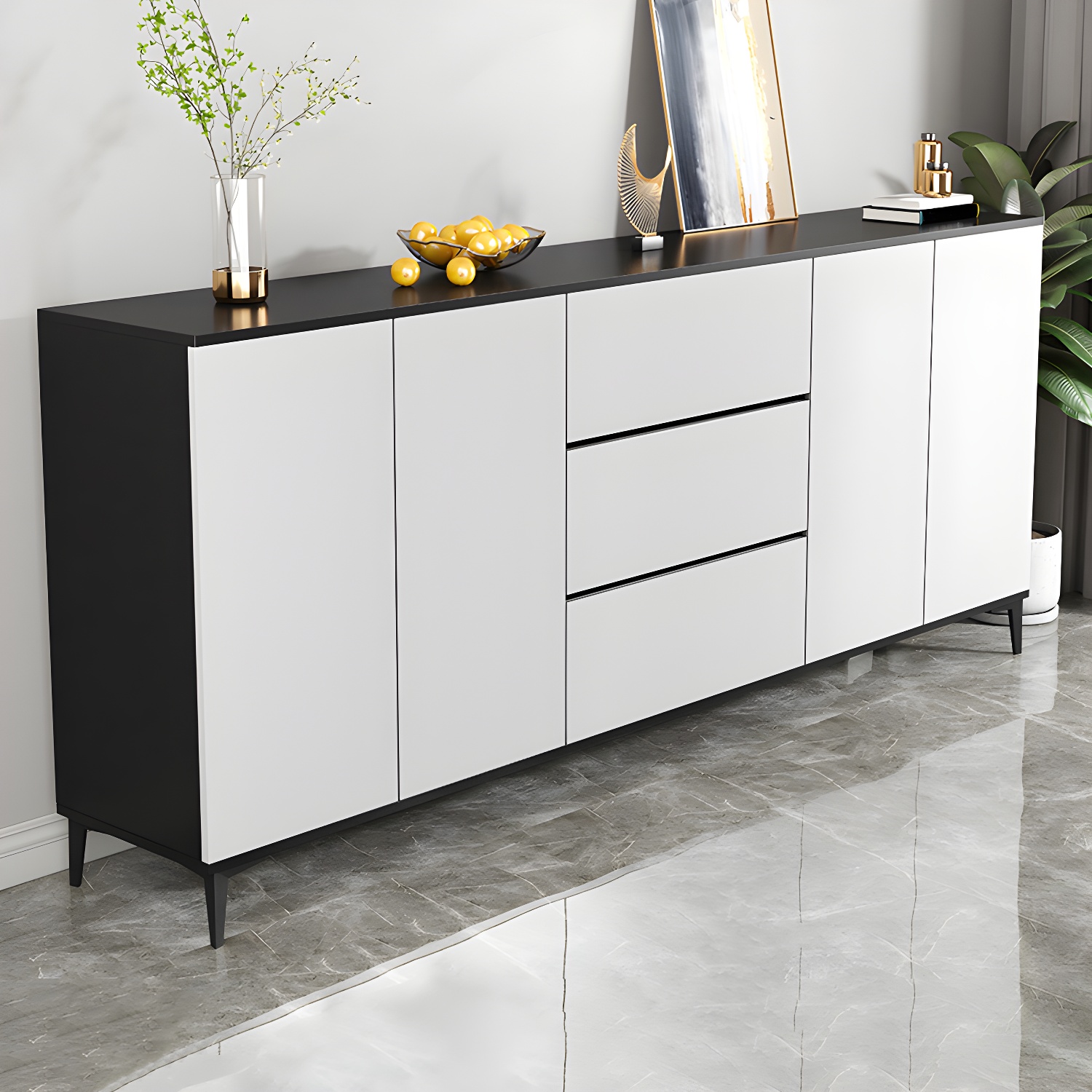 White Wood Buffet Sideboard | Ormau - image 24