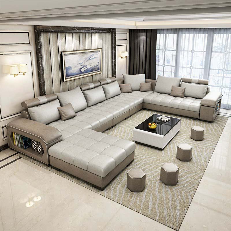 Modern U-Shape Sectional | Ormau - image 19