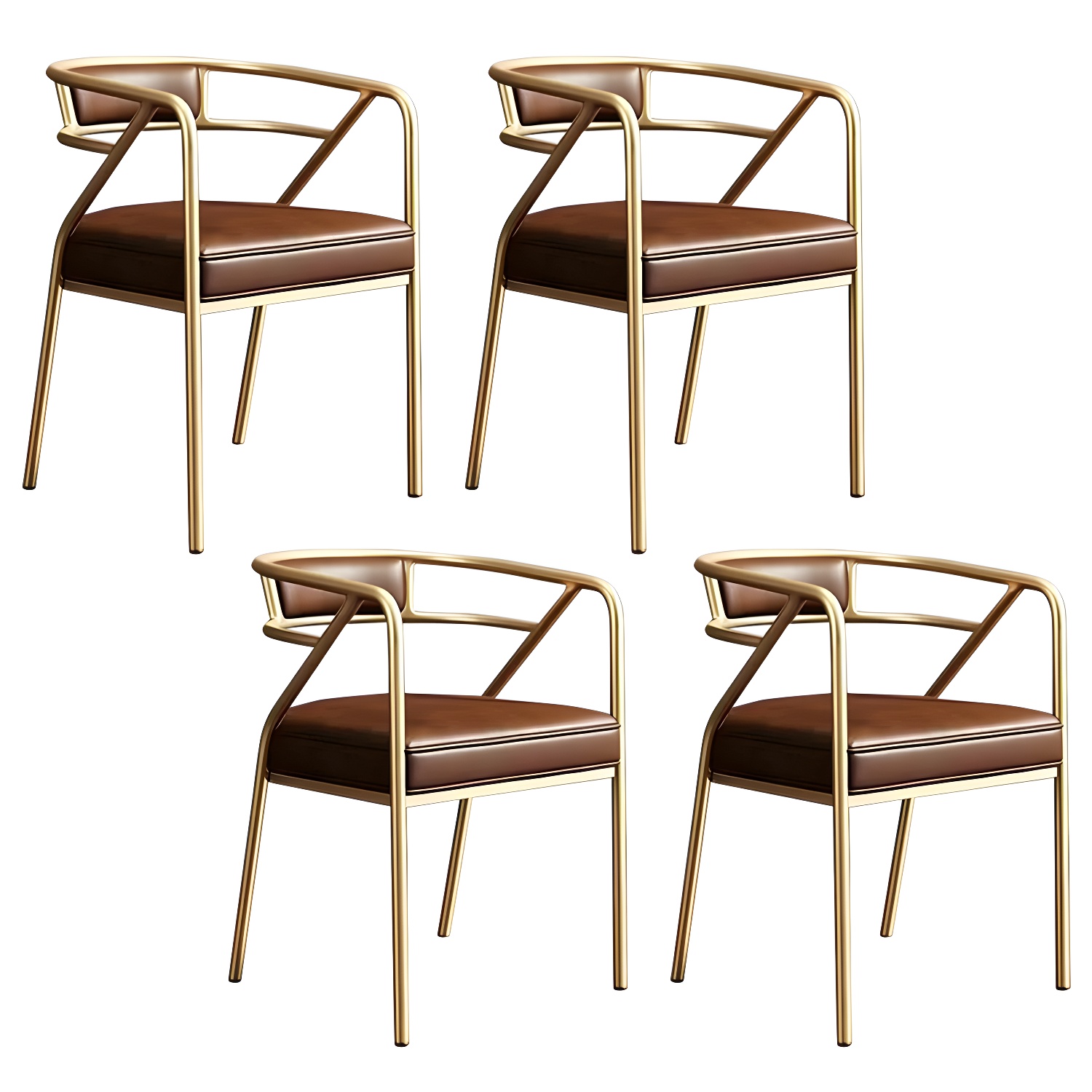 Glam Upholstered Arm Chair | Ormau - image 43