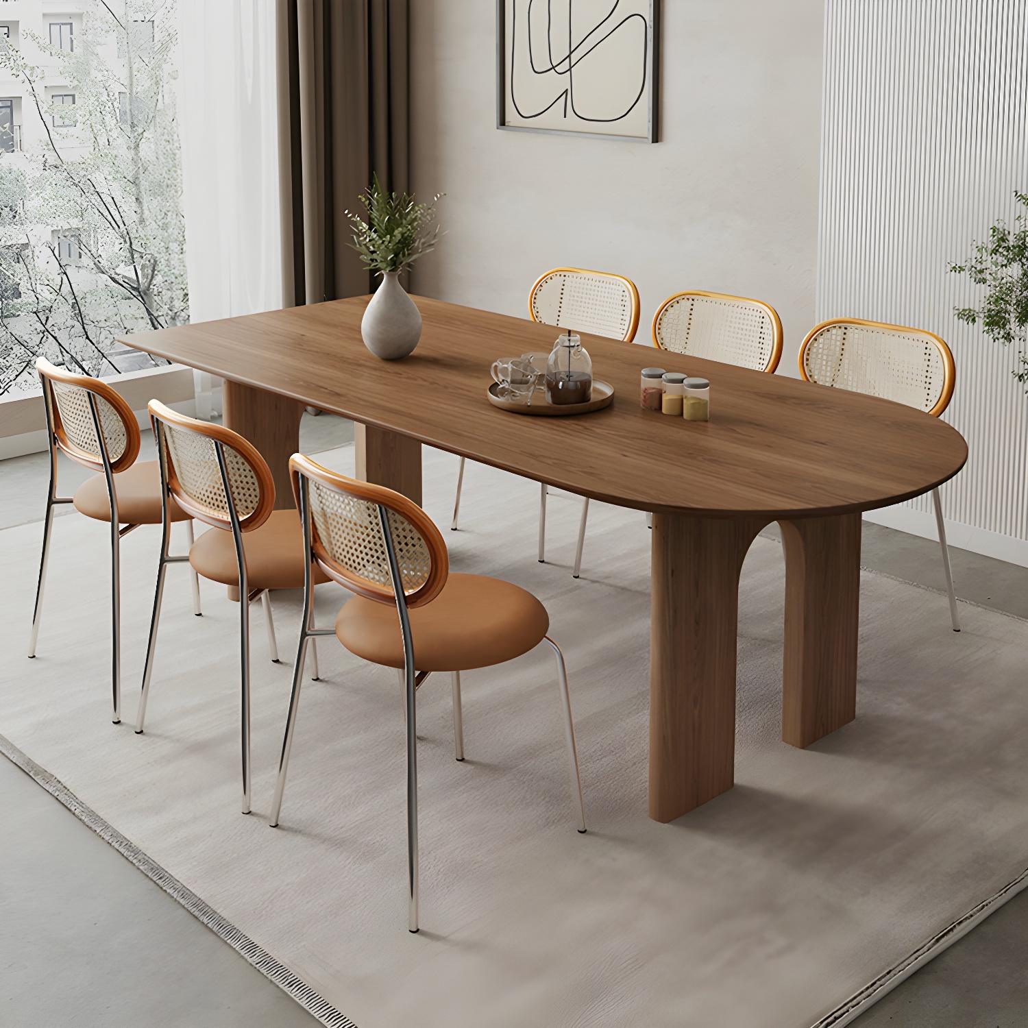 Scandinavian Oval Dining Table | Ormau - image 25
