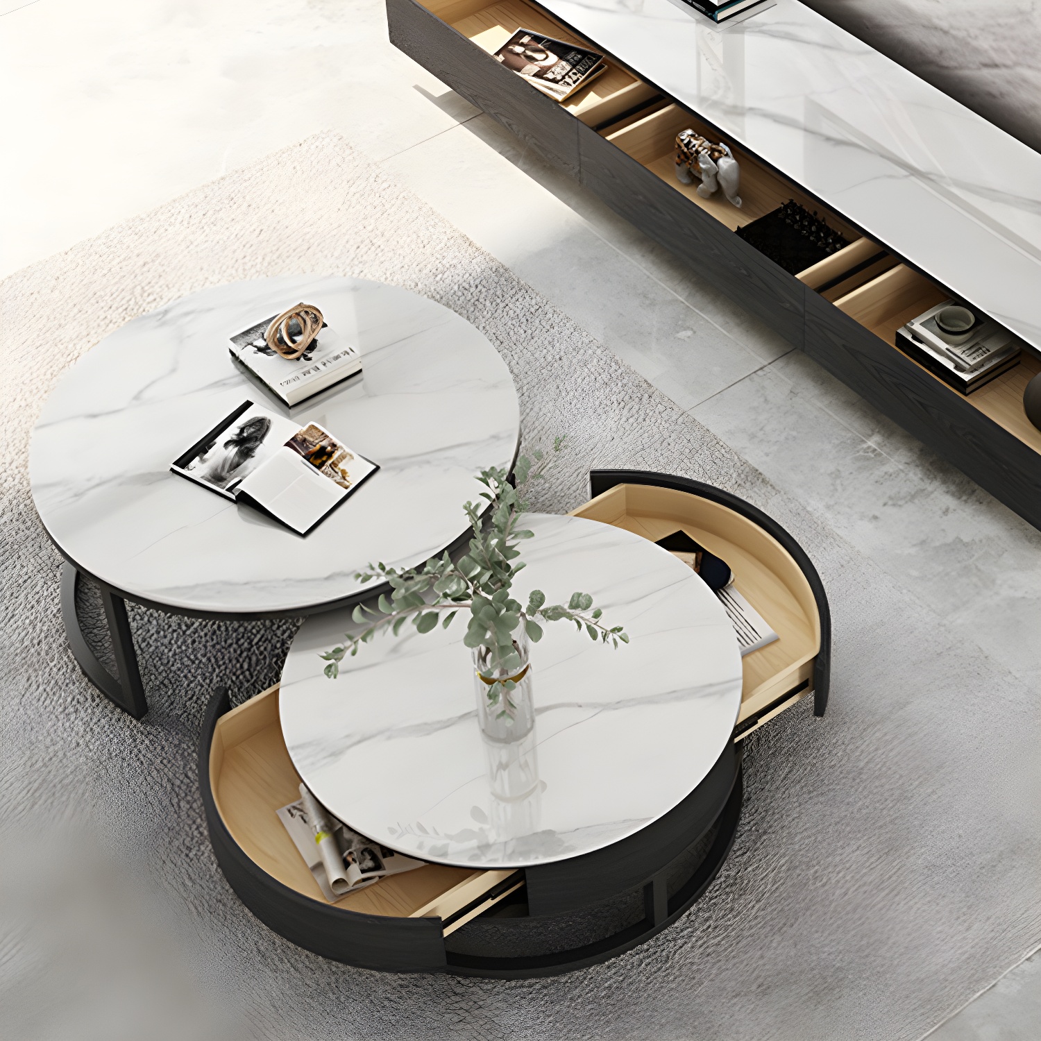 Slate Nesting Coffee Table | Ormau - image 14