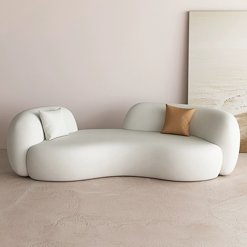 Scandinavian White Sofa | Ormau - image 21