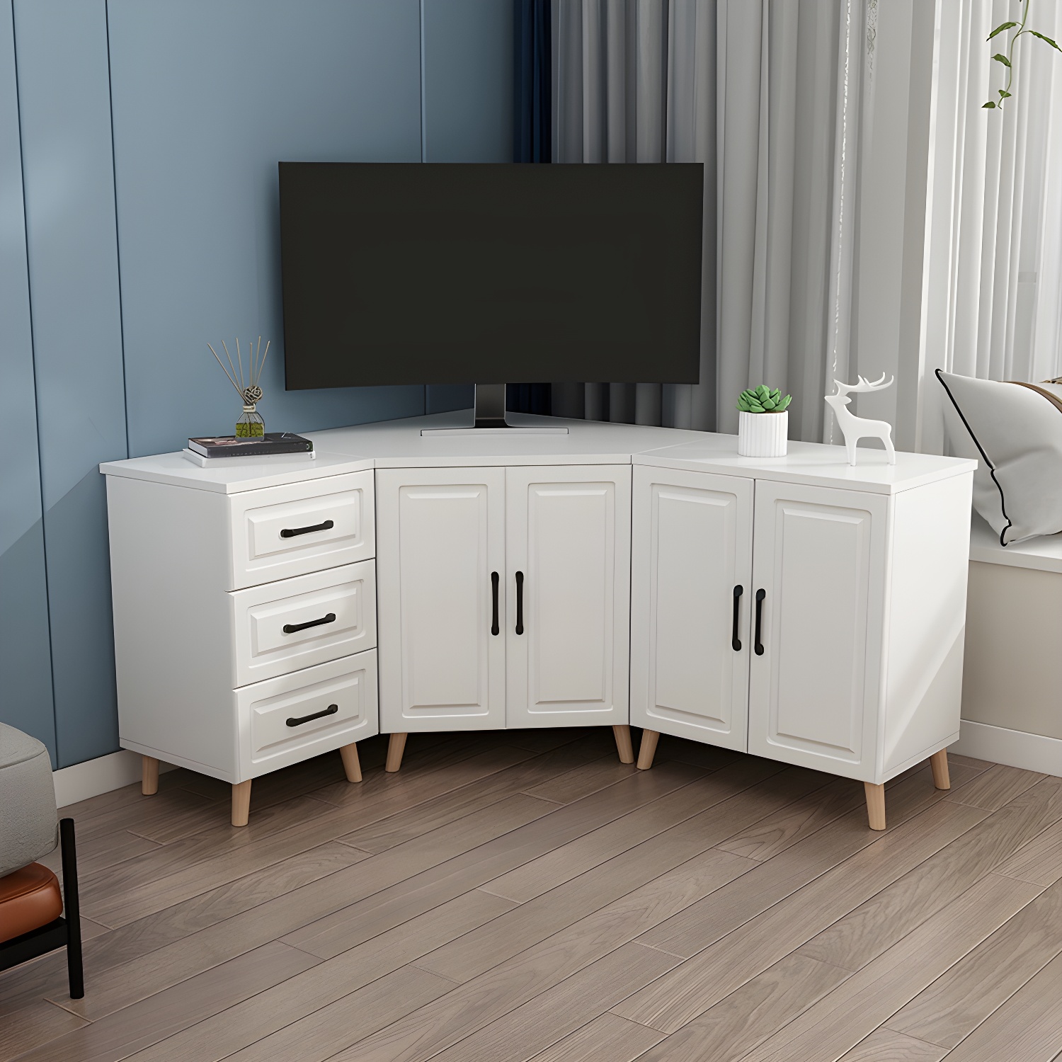 Bar Pulls Corner Cabinet | Ormau - image 6