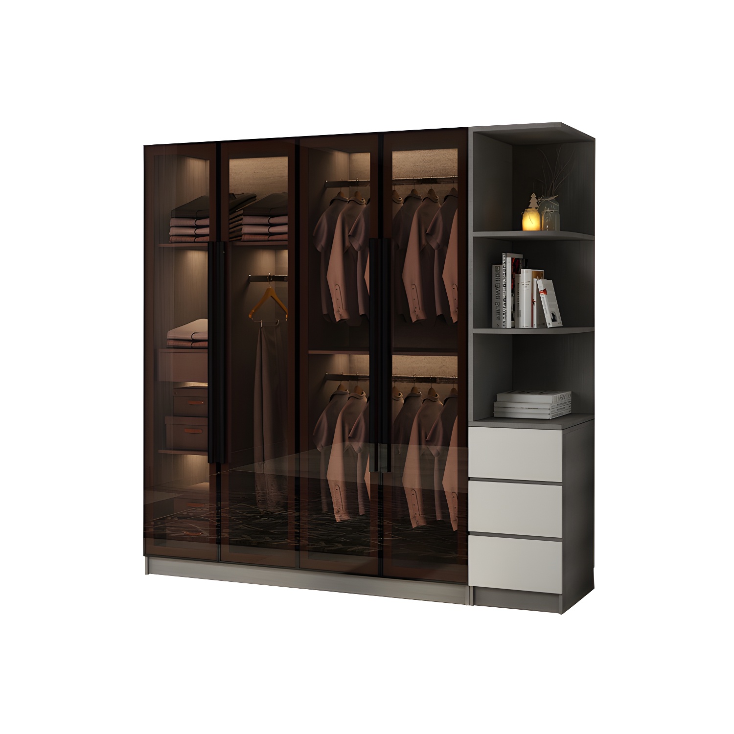 Modern Hinged Wardrobe | Ormau - image 42