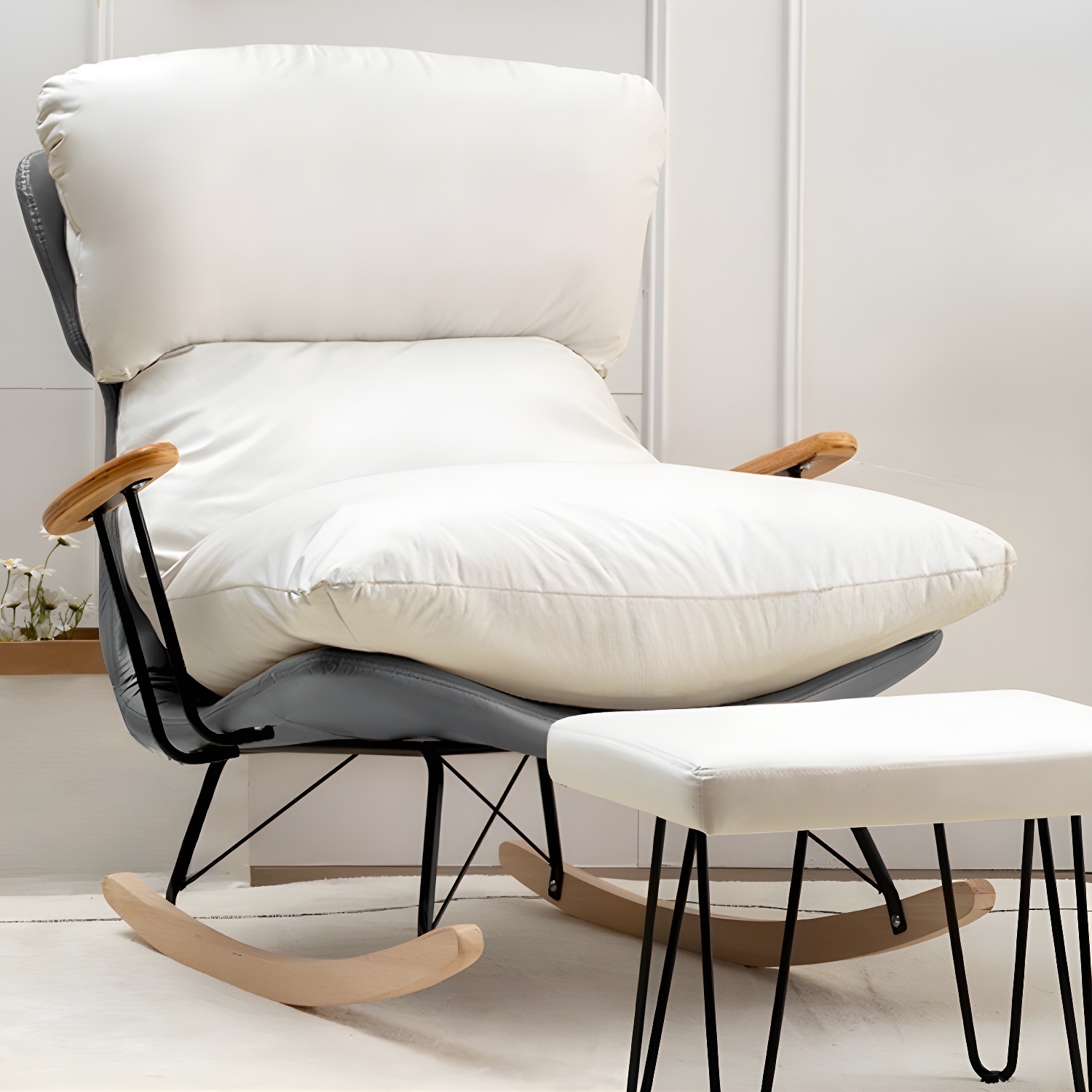 Upholstered Rocking Chair | Ormau - image 32