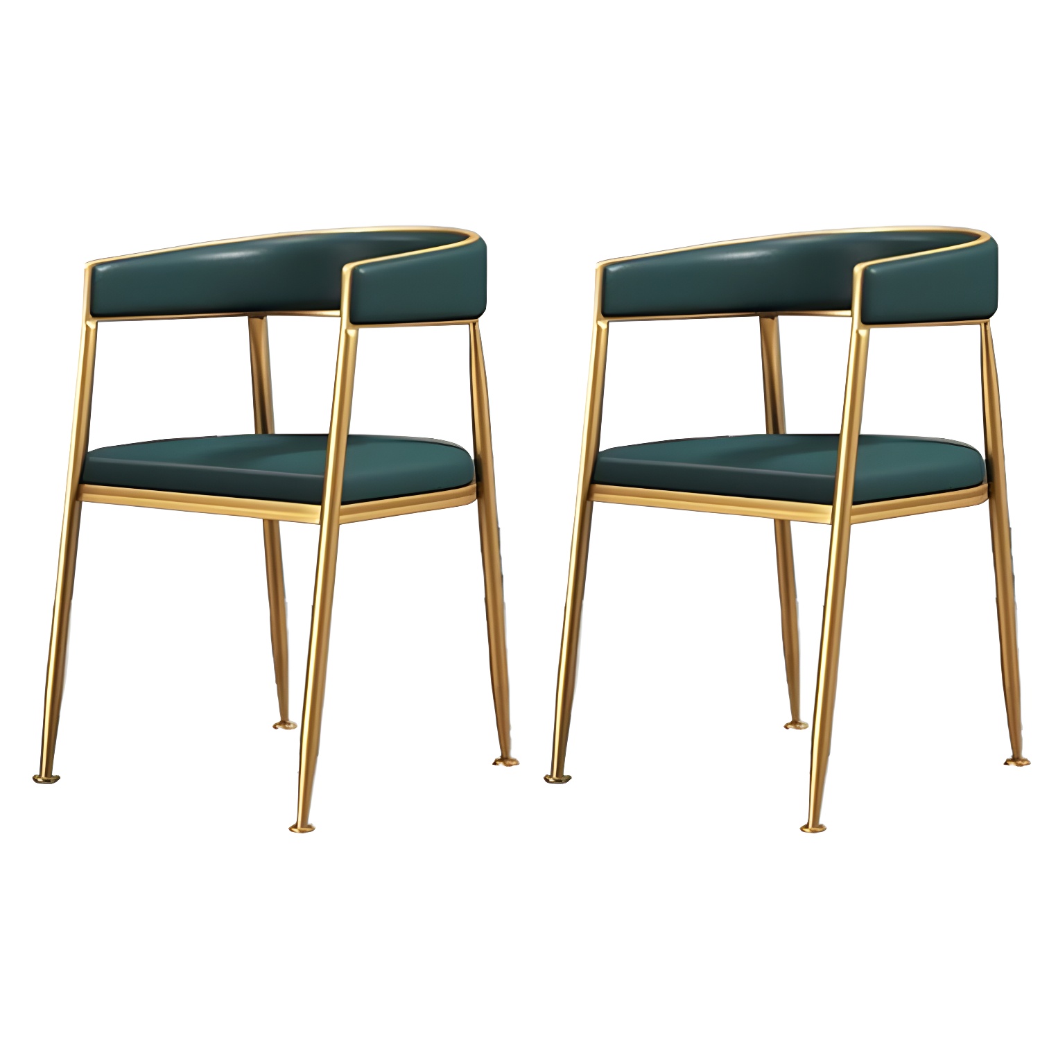 Glam Gold Arm Chair | Ormau - image 43