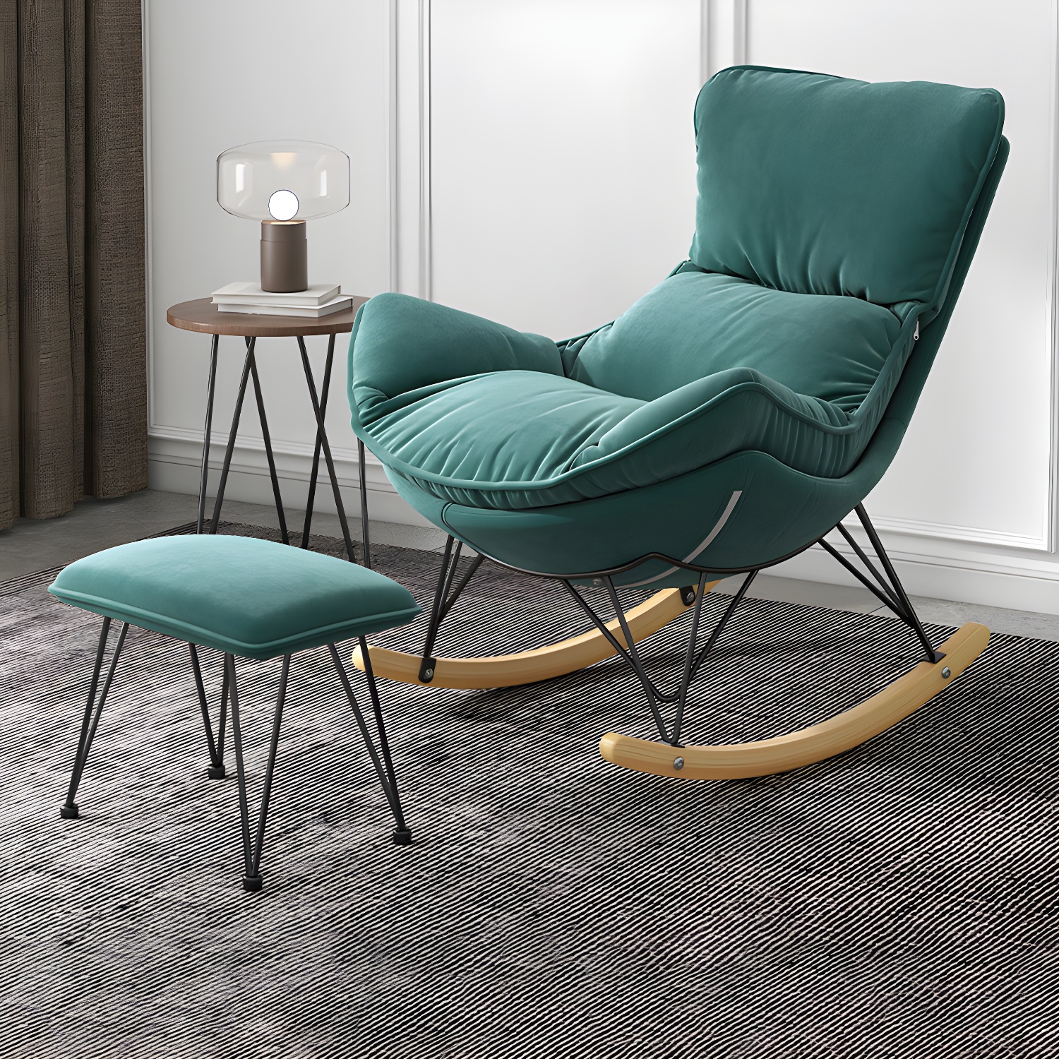 Solid Wood Rocking Chair | Ormau - image 23
