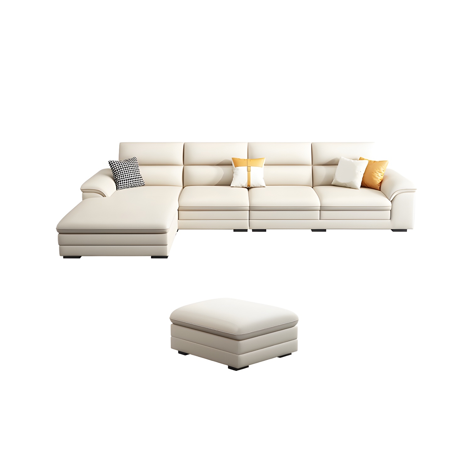 Genuine Leather Sectional | Ormau - image 38