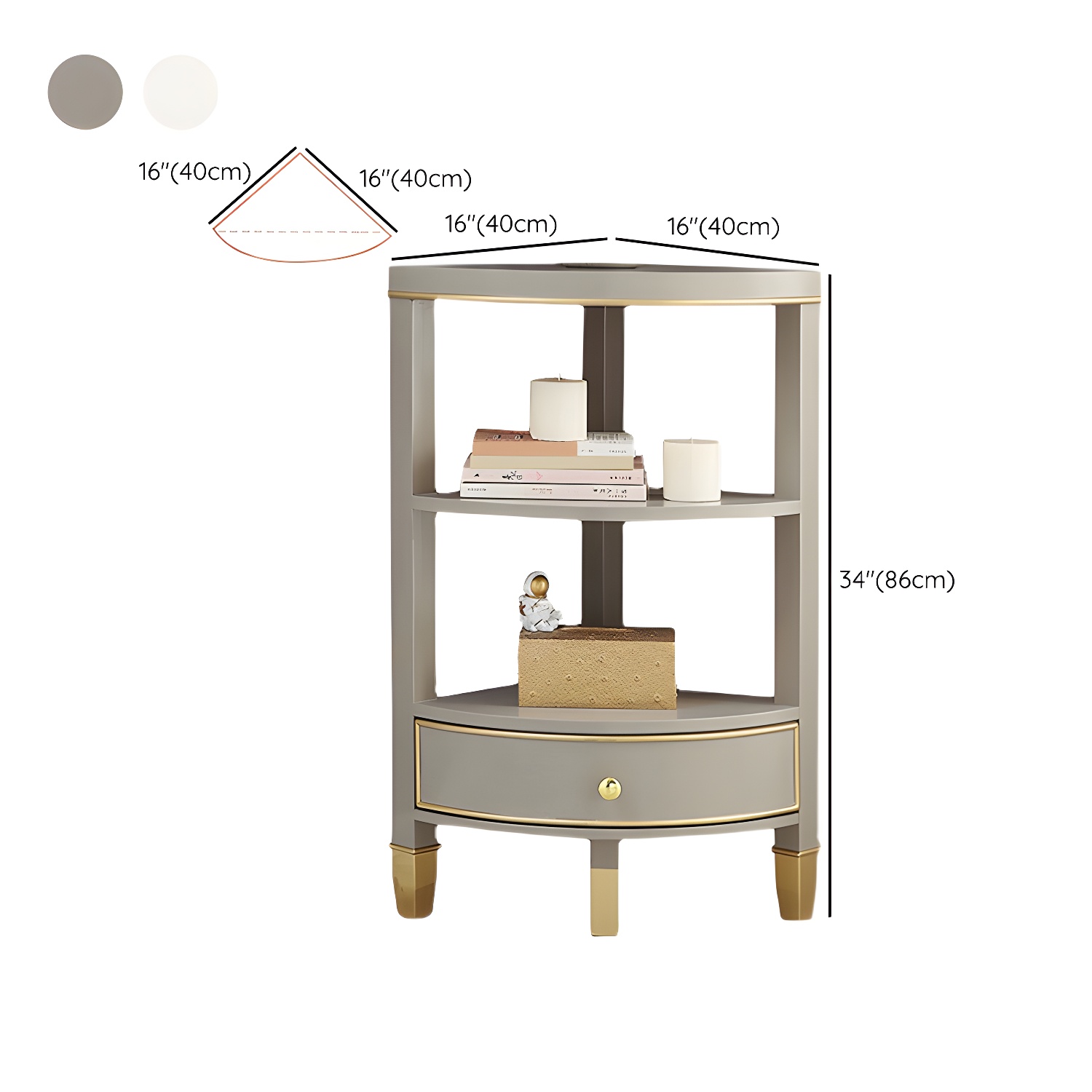 Corner Accent Cabinet | Ormau - image 10