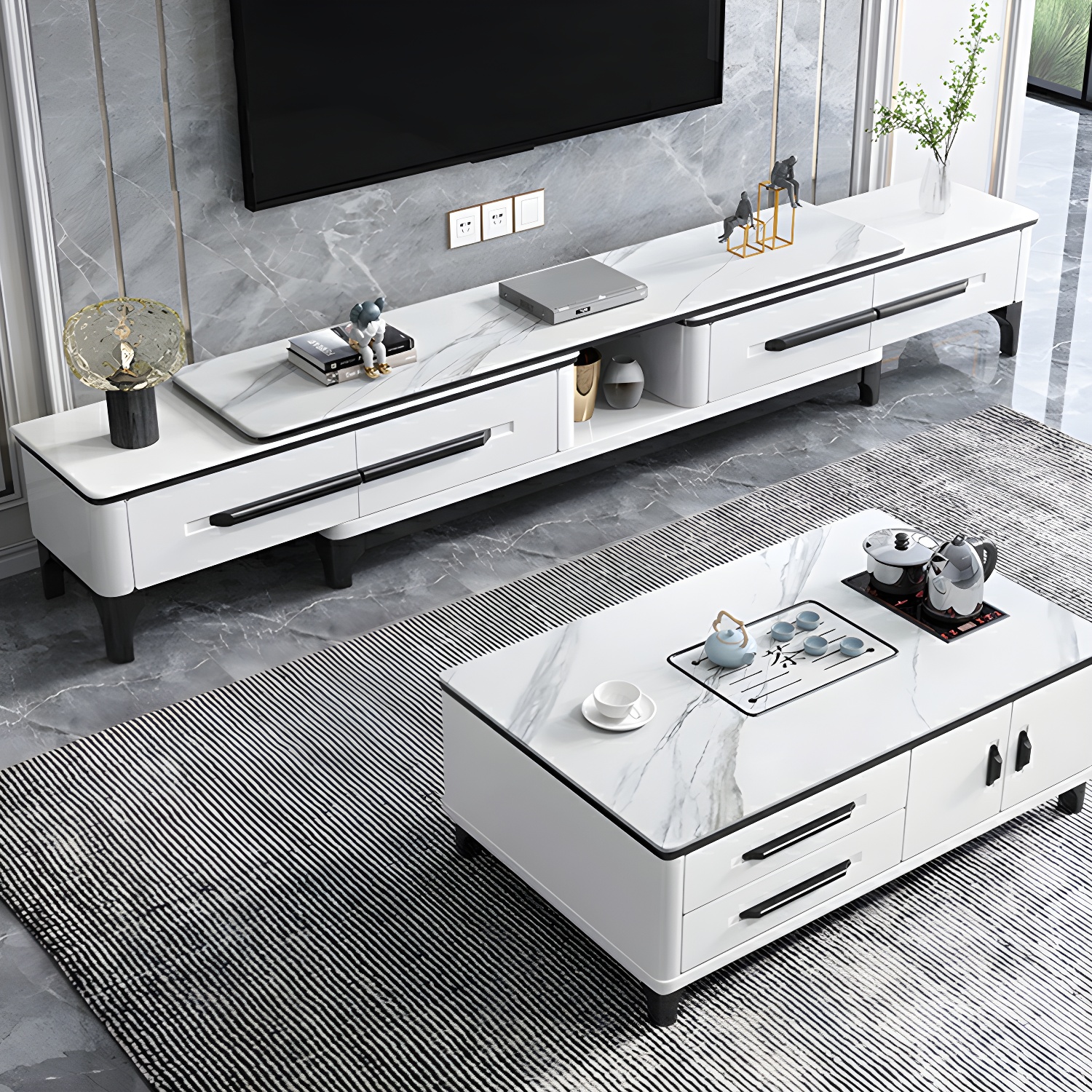 Stone TV Stand | Ormau - image 7