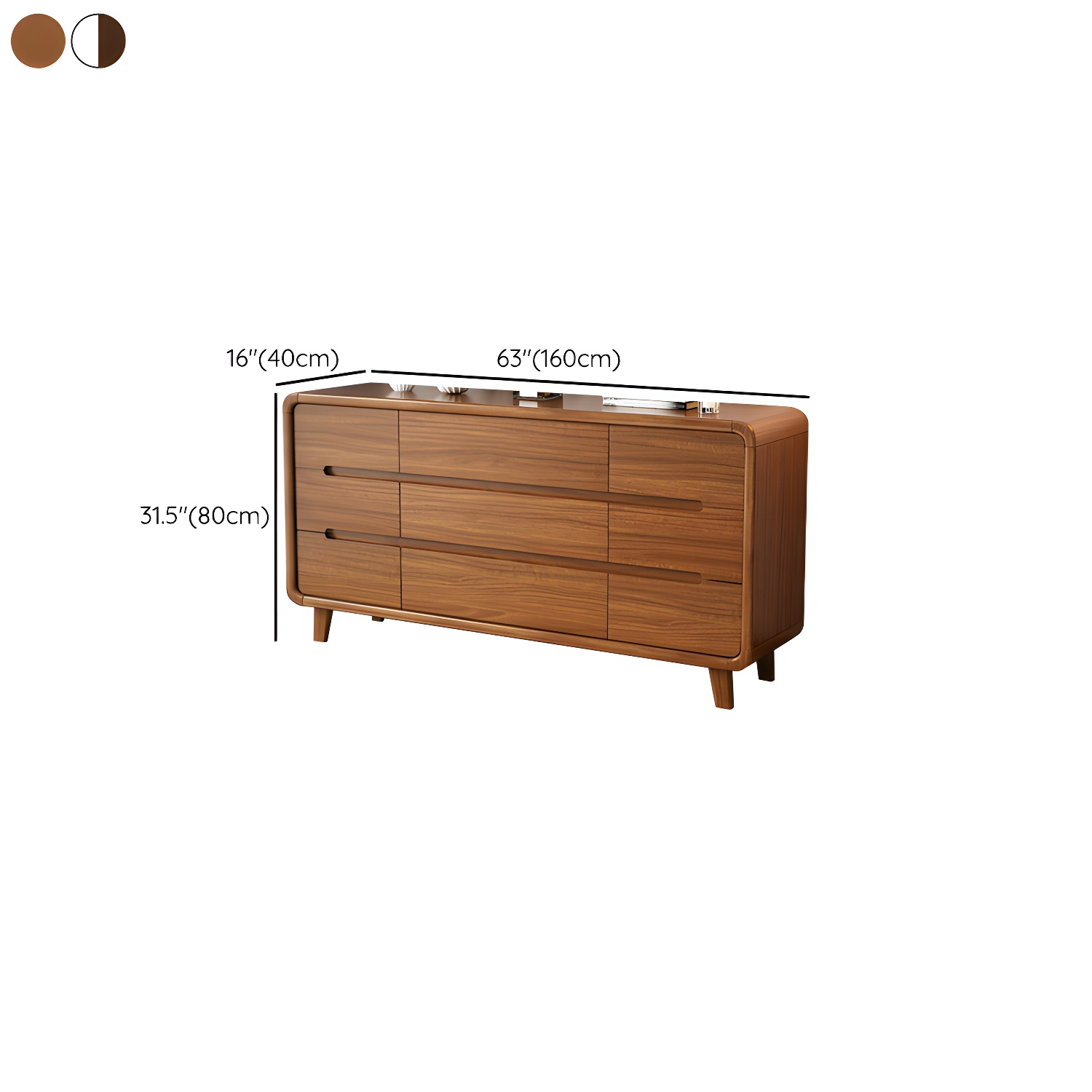 Traditional Wood Dresser | Ormau - image 19