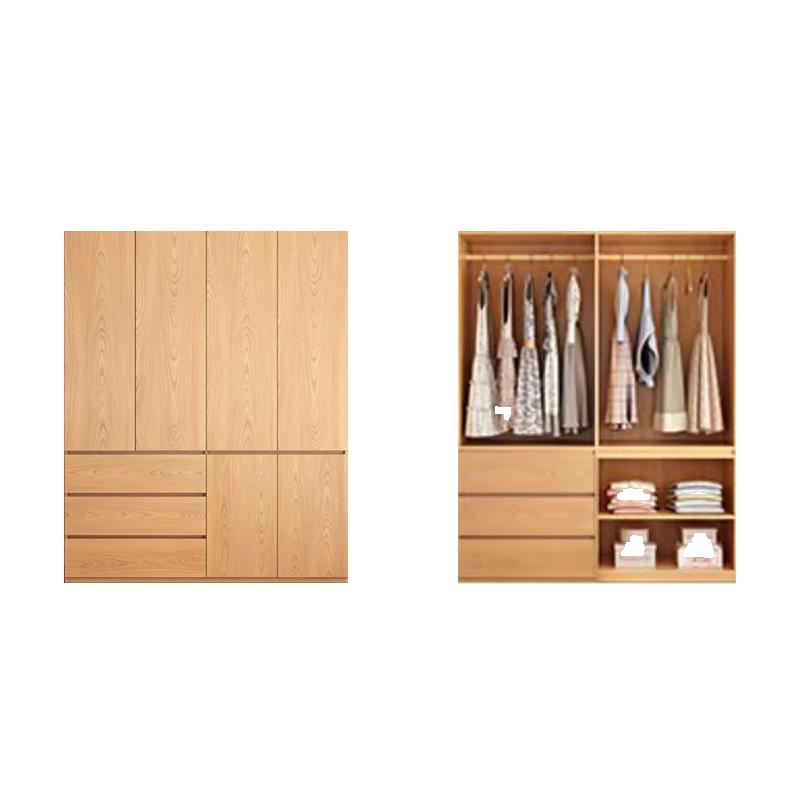 Natural Wood Almirah Wardrobe | Ormau - image 31