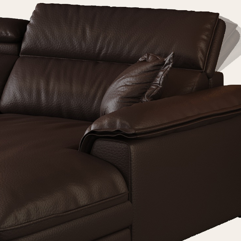 L-Shape Leather Sectional | Ormau - image 14