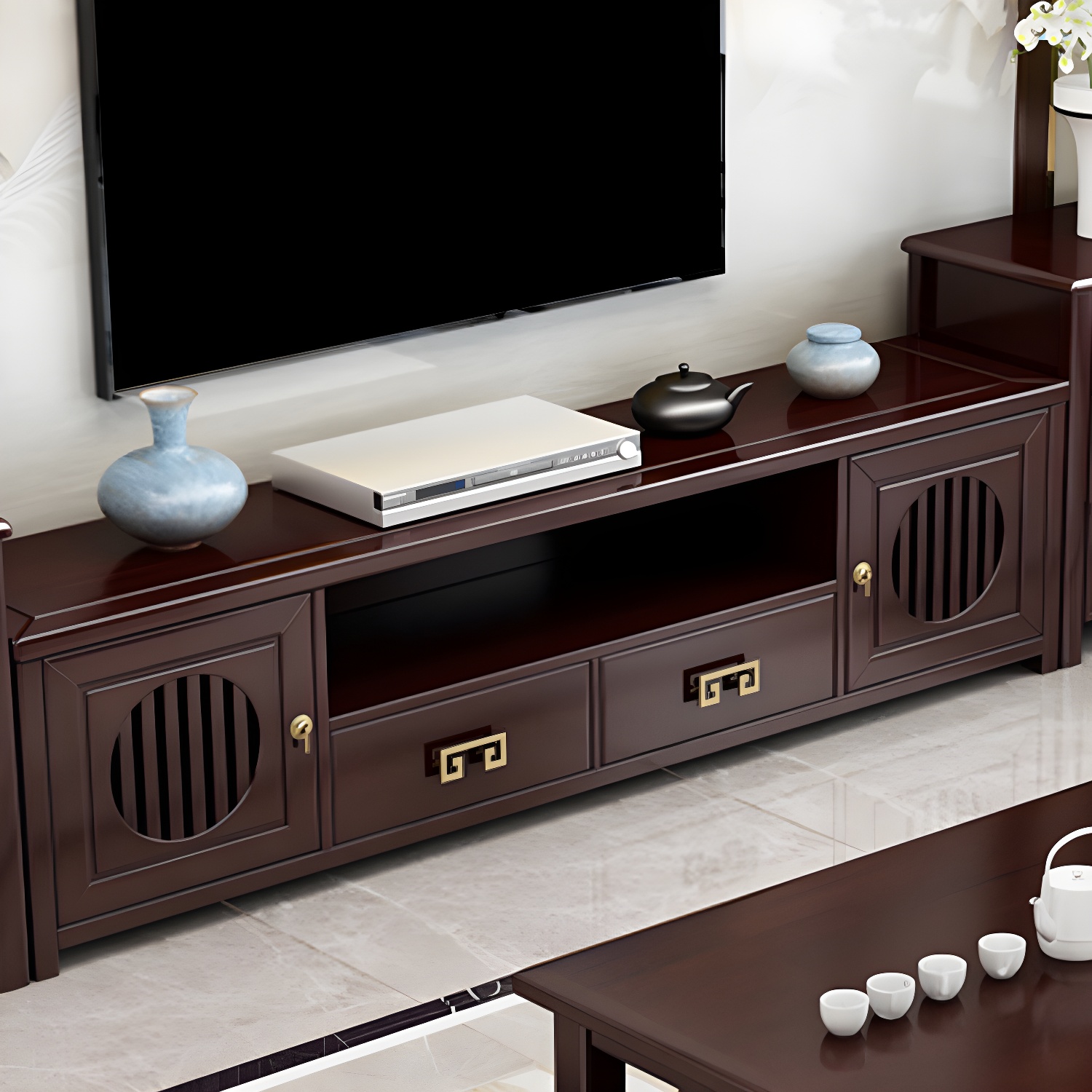 Solid Wood TV Stand | Ormau - image 12