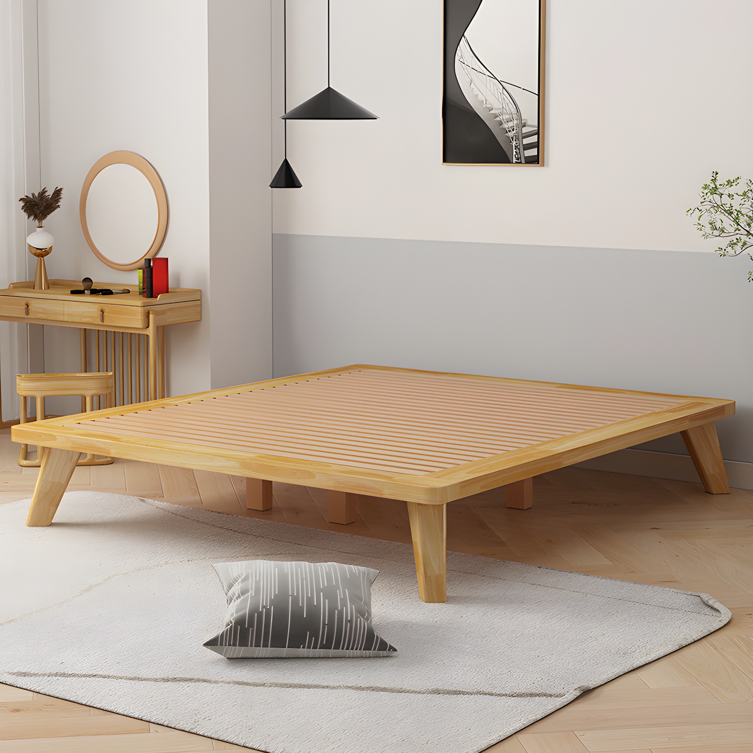 Natural Nordic Bed Frame | Ormau - image 2