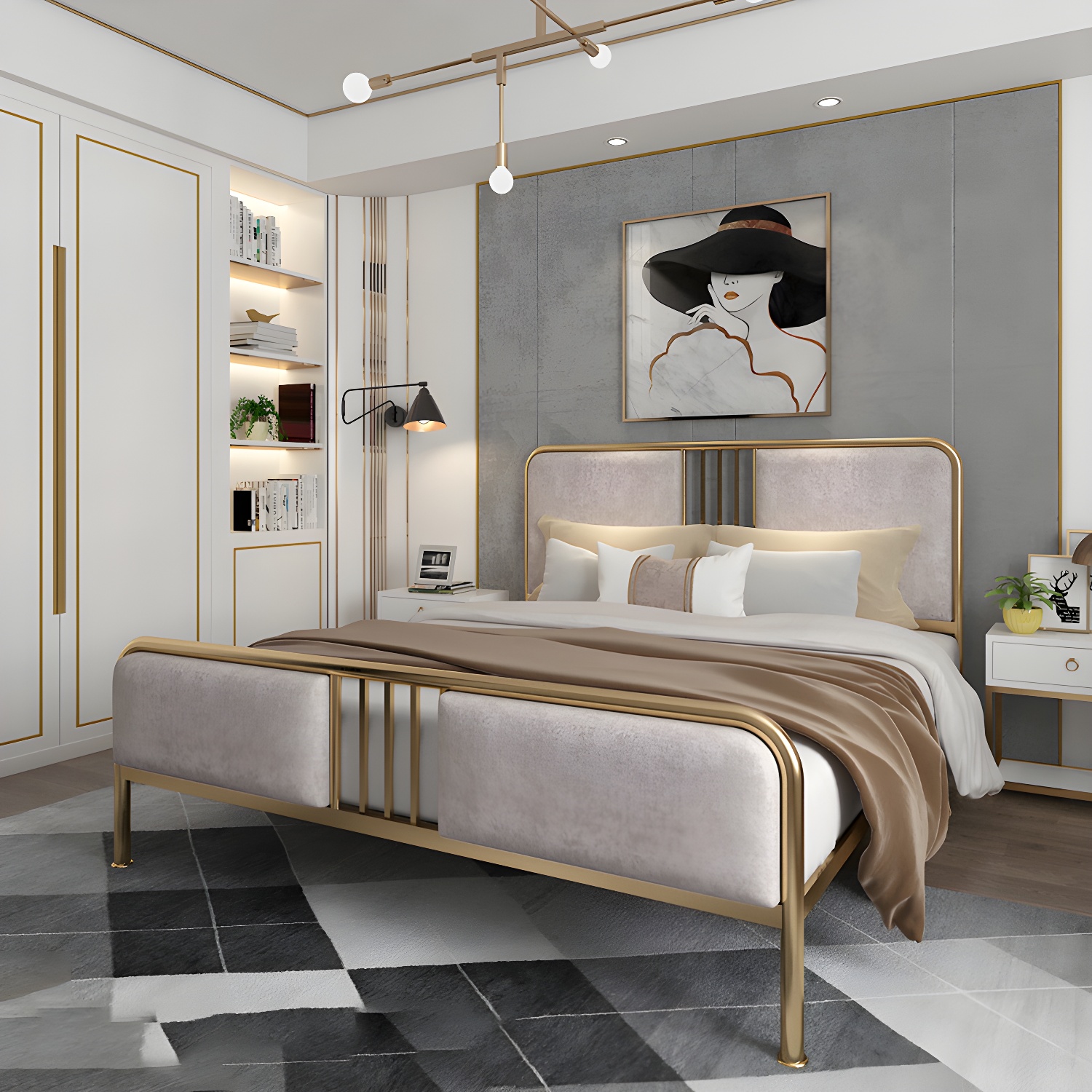 Glam Open-Frame Bed | Ormau - image 5