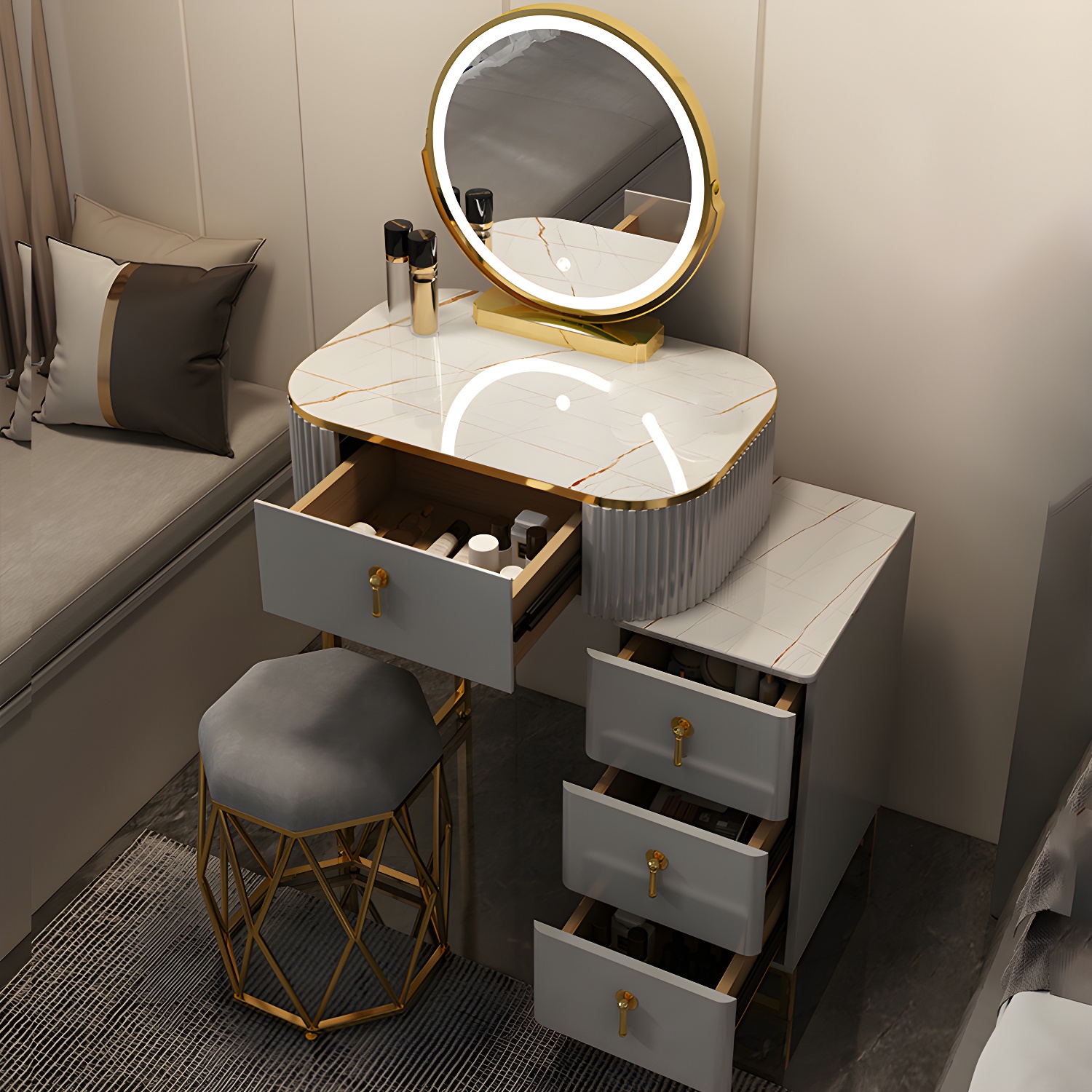 Contemporary Vanity Desk | Ormau - image 4