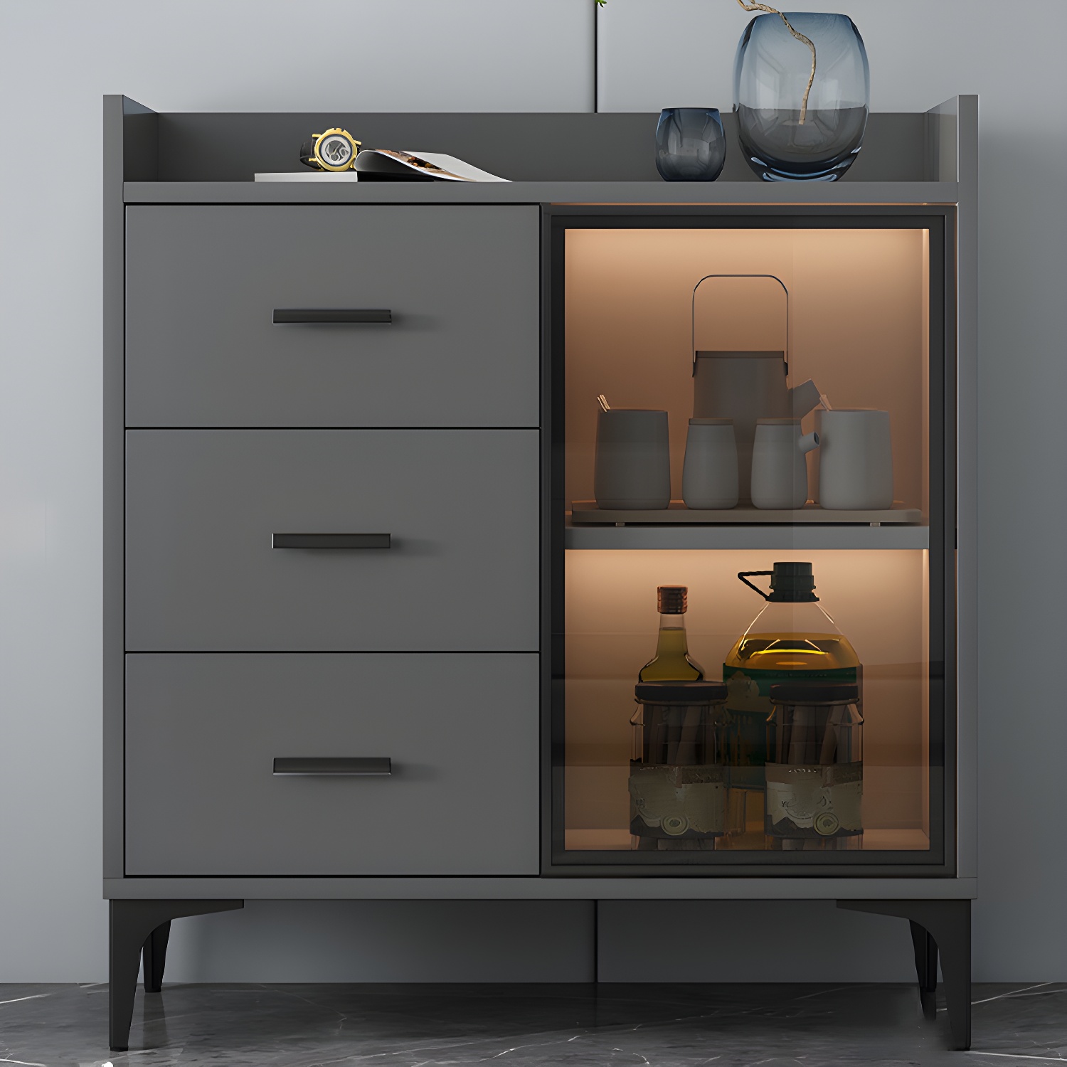 Glass Door Sideboard | Ormau - image 2