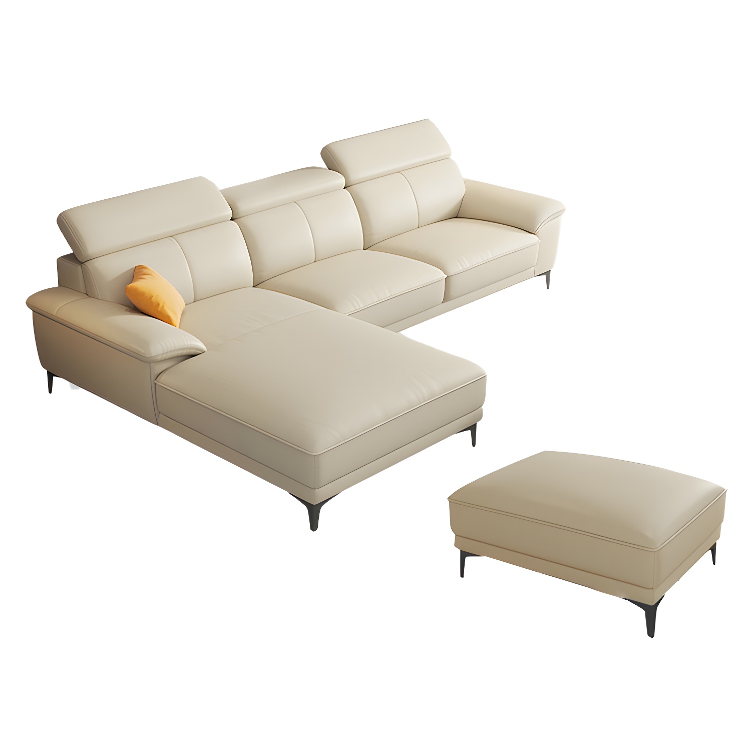 Leather Sectional Sofa | Ormau - image 23