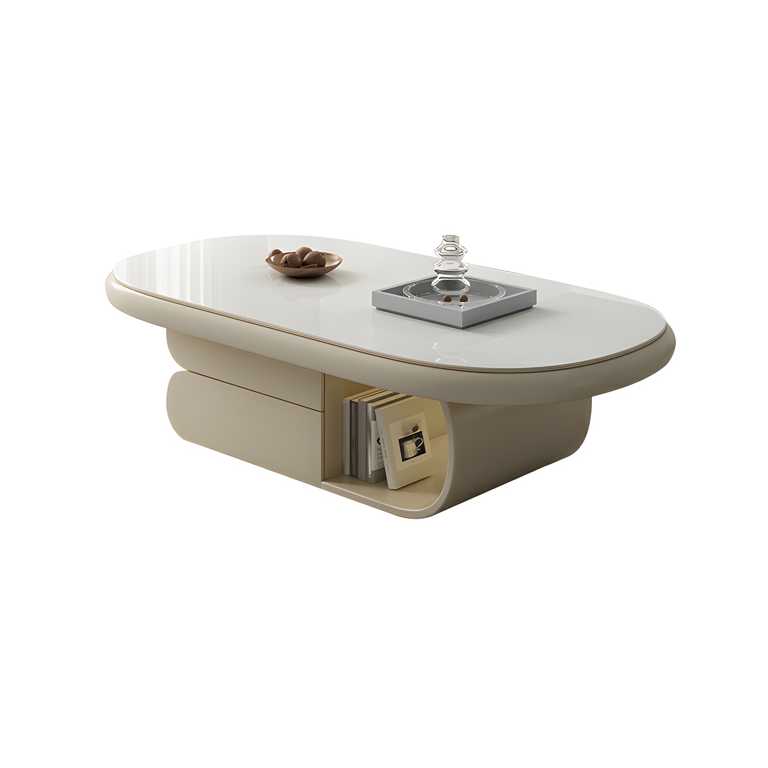 Modern Oval Coffee Table | Ormau - image 2