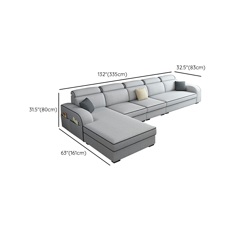 Square Arm Sectional Sofas | Ormau - image 23