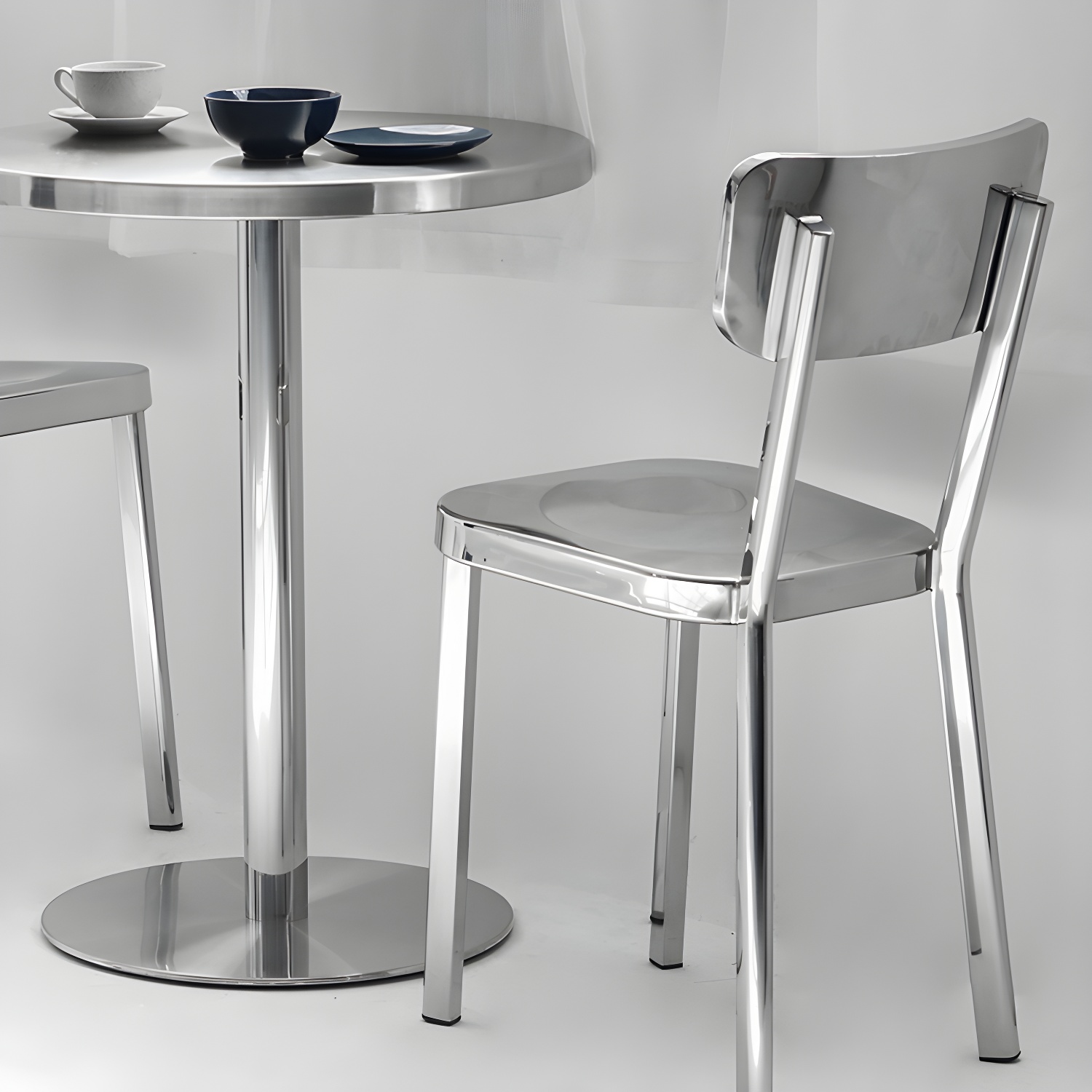 Industrial Pedestal Dining Table | Ormau - image 10