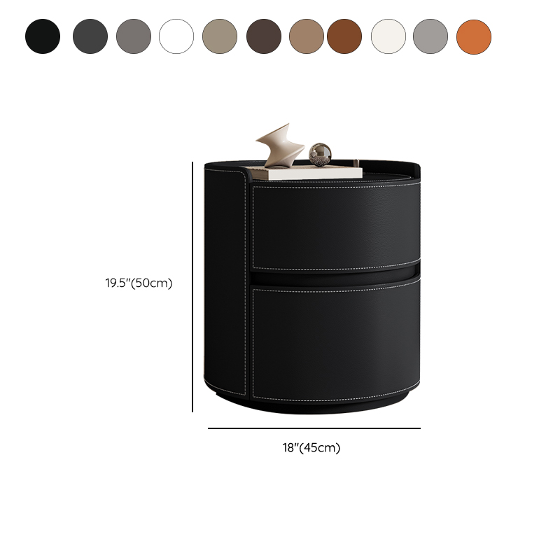 Chic Round Nightstand | Ormau - image 19